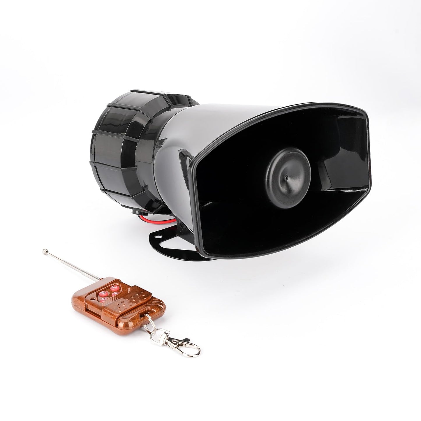7 Tone Wireless Loud Siren Horn with Remote Controller,12V 100W