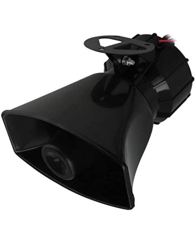 Imported 100W Car 7 Tone Sound Siren Speaker 12V Vehicle Horn With Mic PA Speaker