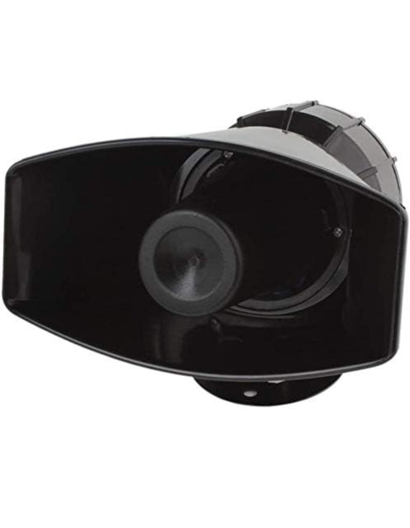 Imported 100W Car 7 Tone Sound Siren Speaker 12V Vehicle Horn With Mic PA Speaker