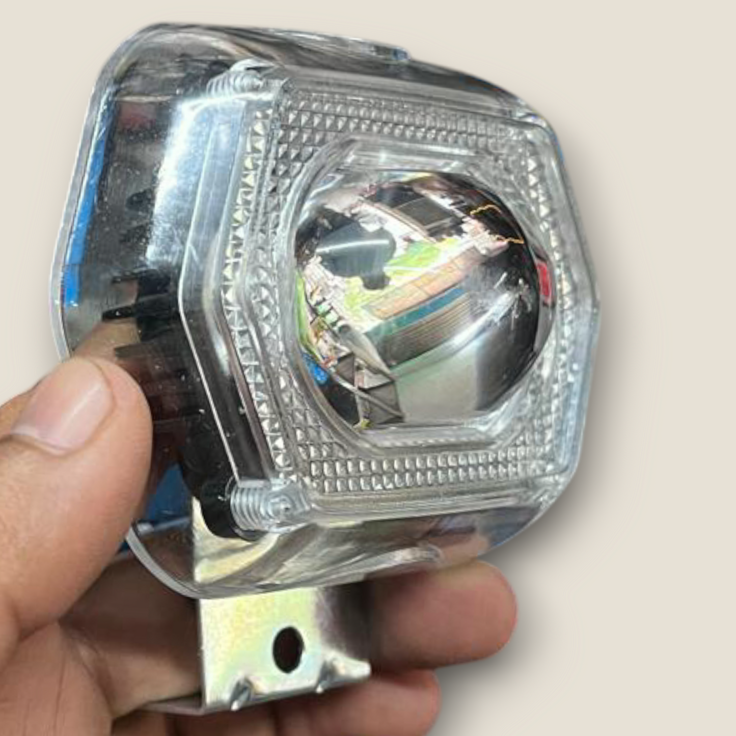 BAOBAO German Projector Lighting 18000LM 7 Color Mode Spotlight Fog Light