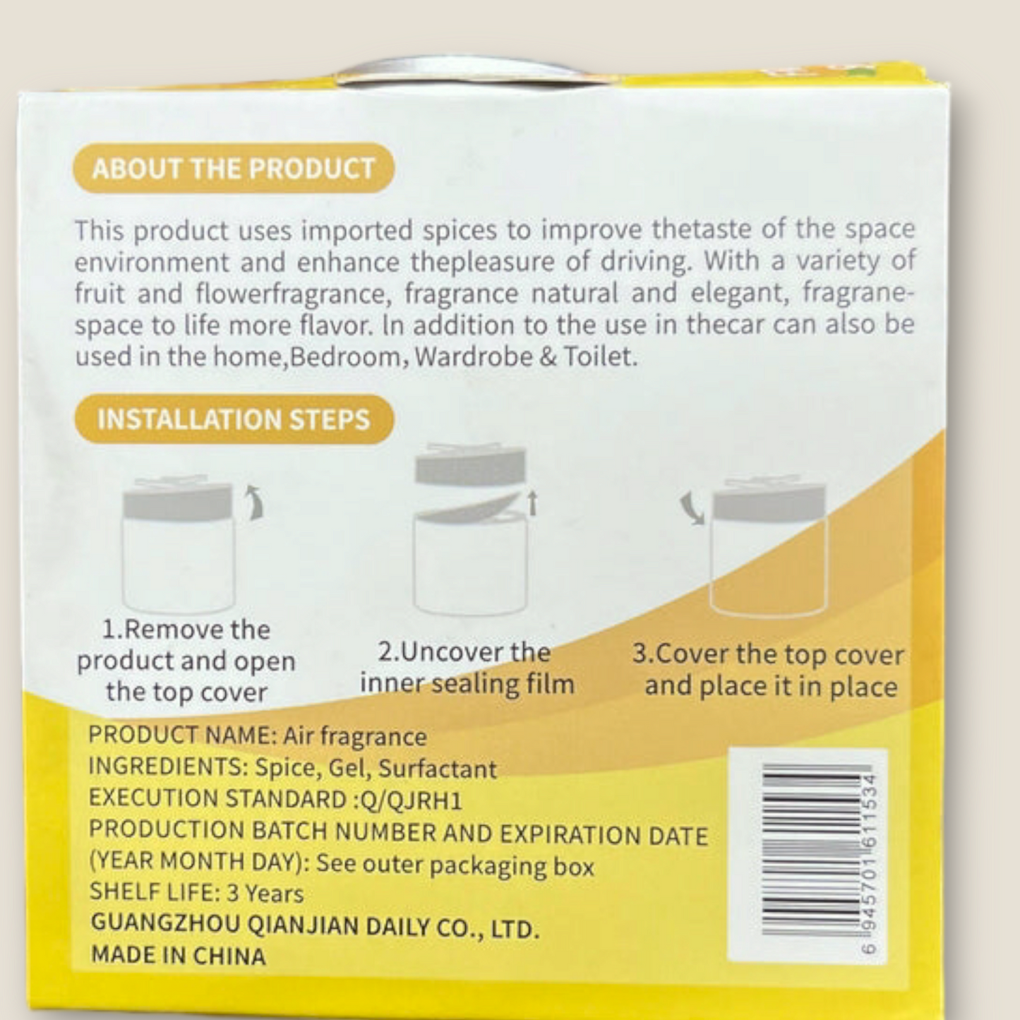 Black Odor Car Perfume Bubble Gum Spheres | Long-Lasting Bubble Gum Fragrance for Your Car Air Purifier