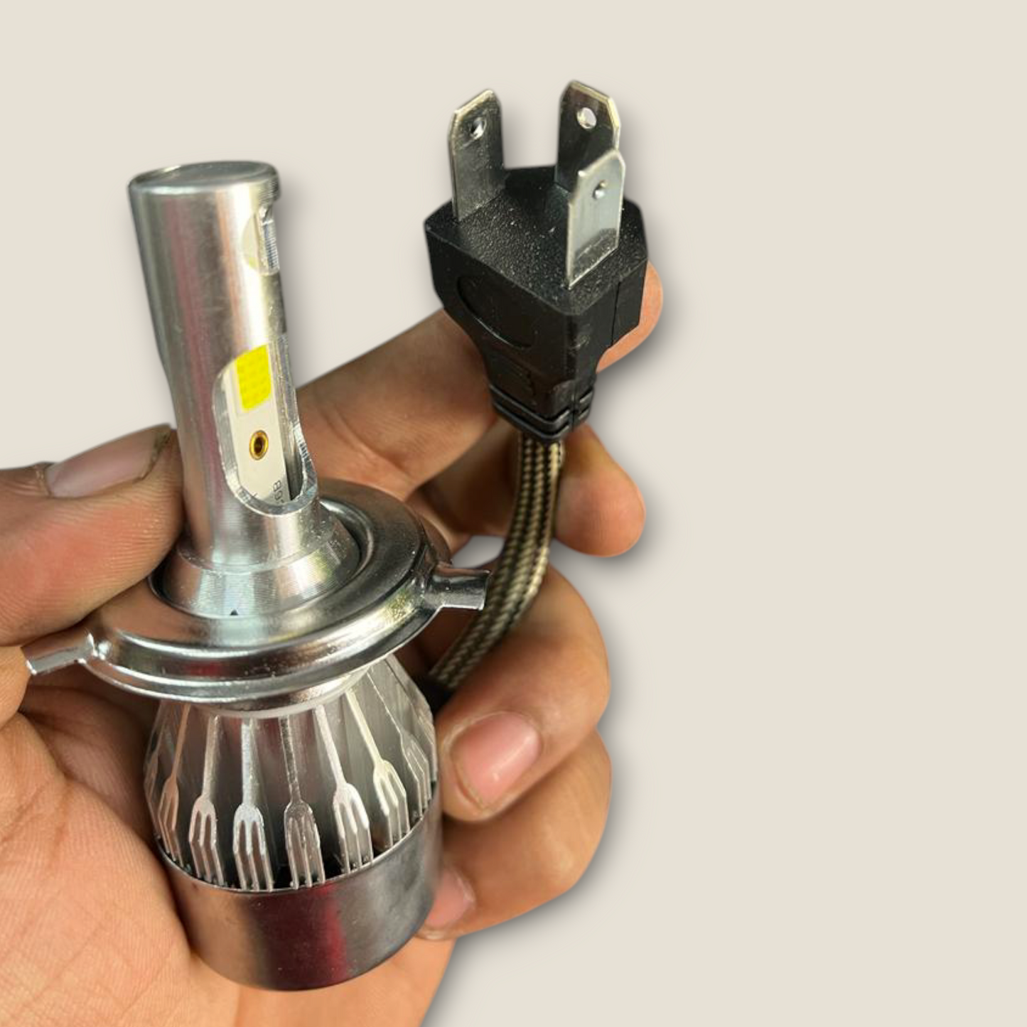 C6 36W/3800LM Headlight Car LED (36 V, 12 W) (Universal For Bike, Pack of 1)