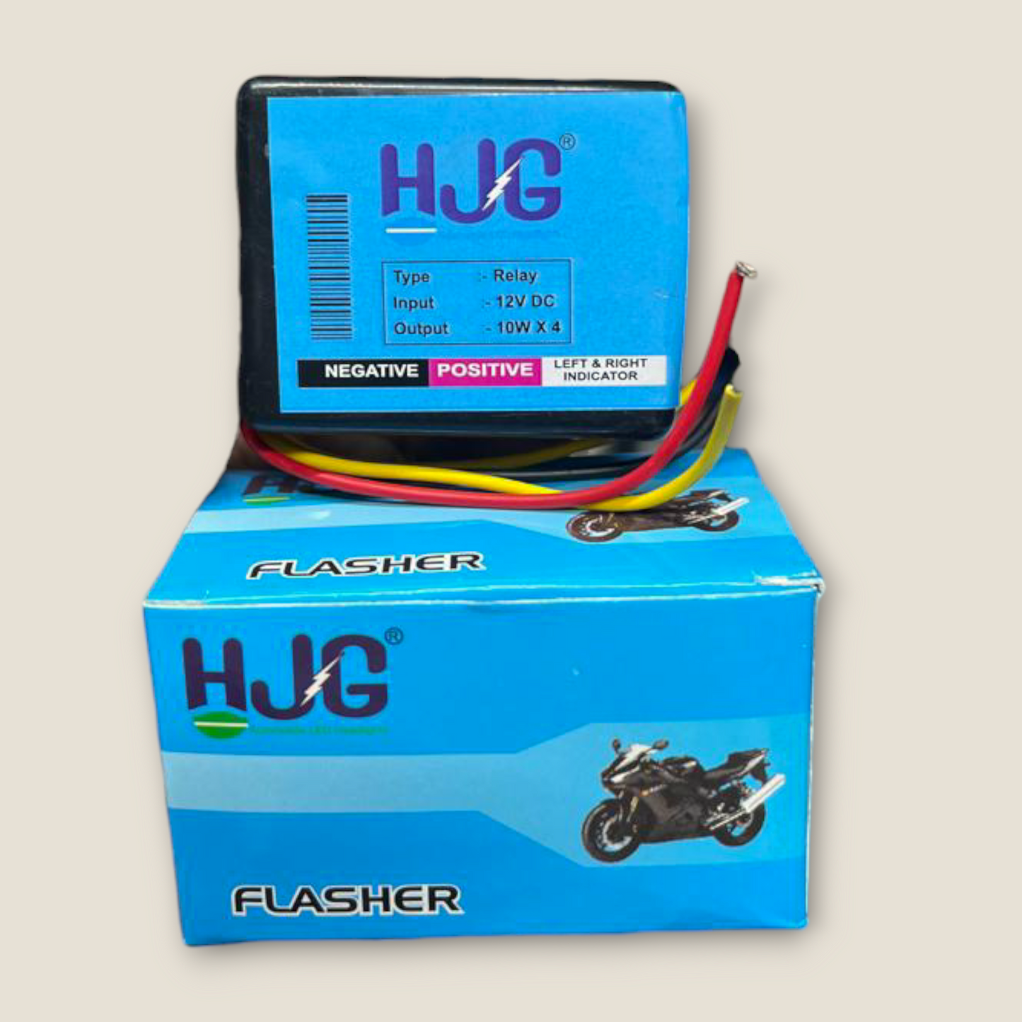Combo Offer Deal ( 40 Mode HJG Hazard Flasher + ON/OFF Switch + 360° indicator Bulb 4 Piece)