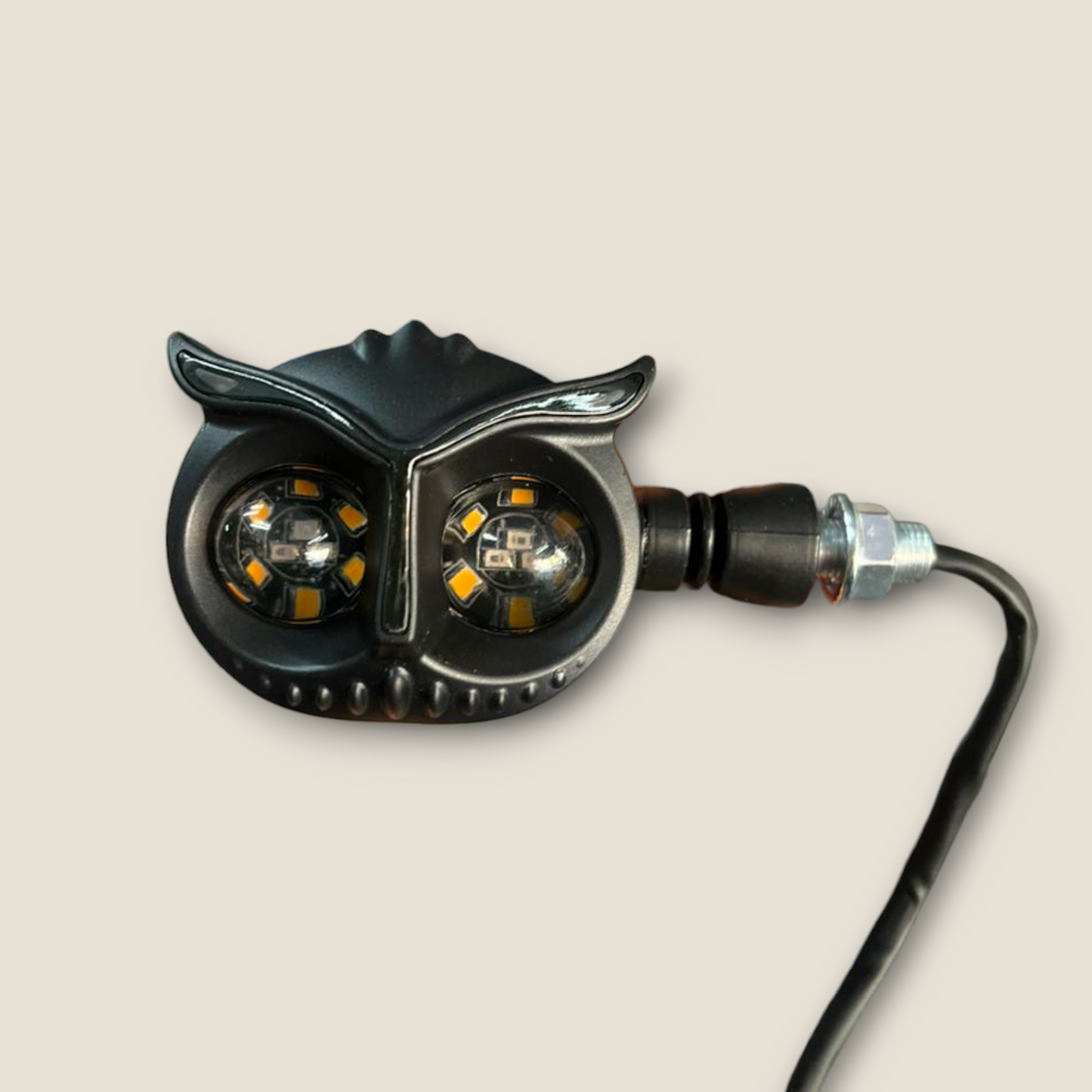 CYT Tri Color Owl Ullu Shape Running Indicator Blinker Bright LED Universal for all bikes.