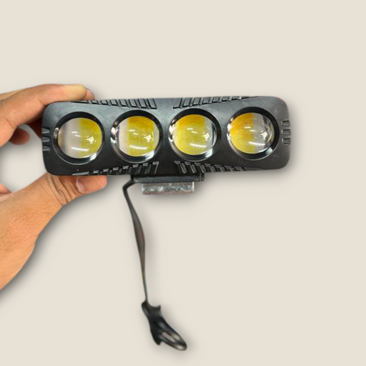 LIU HJG Original Future 40W Laser 4 Lens Dual Colour (Yellow /White) LED Fog Light Latest 2025