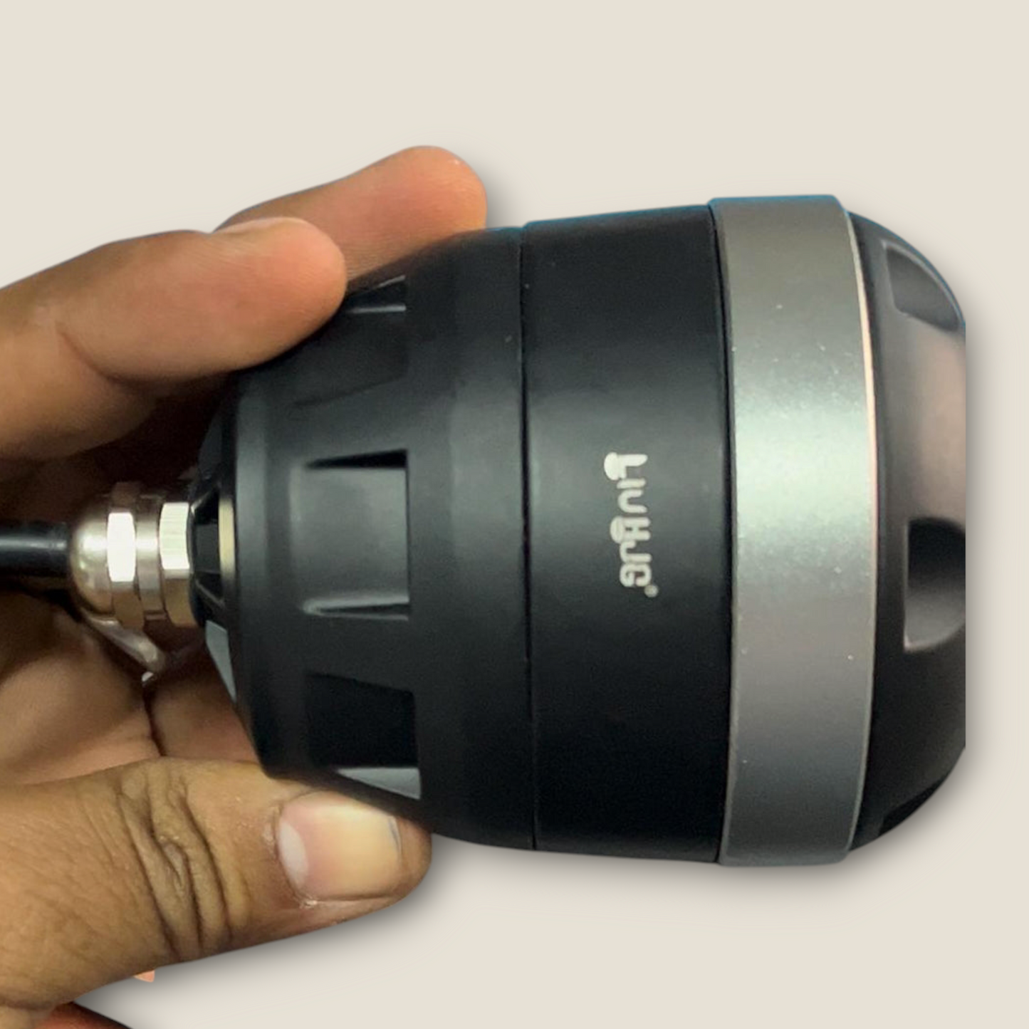 LIU HJG 80W ROUND SHUTTER LENS FOG LIGHT with white and yellow light universal for all vehicles