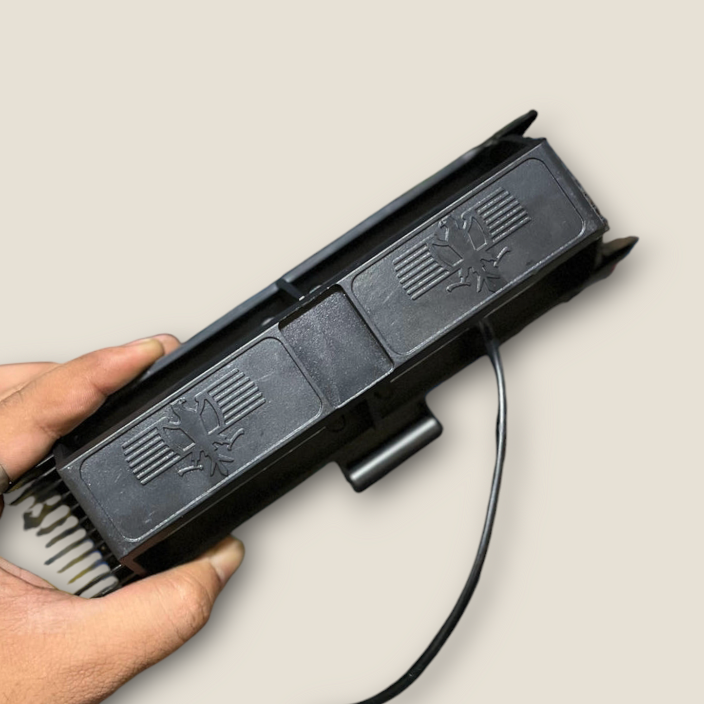 HK 65W Dual Beam Bar Light with Blue Lazer