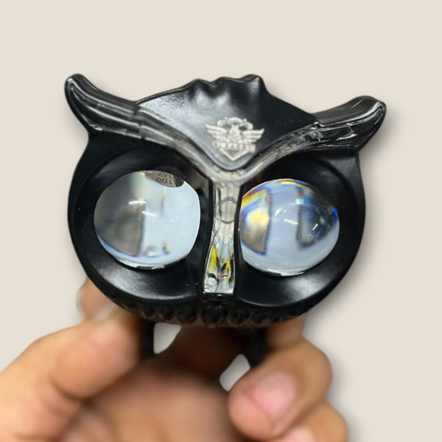 KiKarry 40W Owl LED Fog Light with RGB DRL (1 piece)
