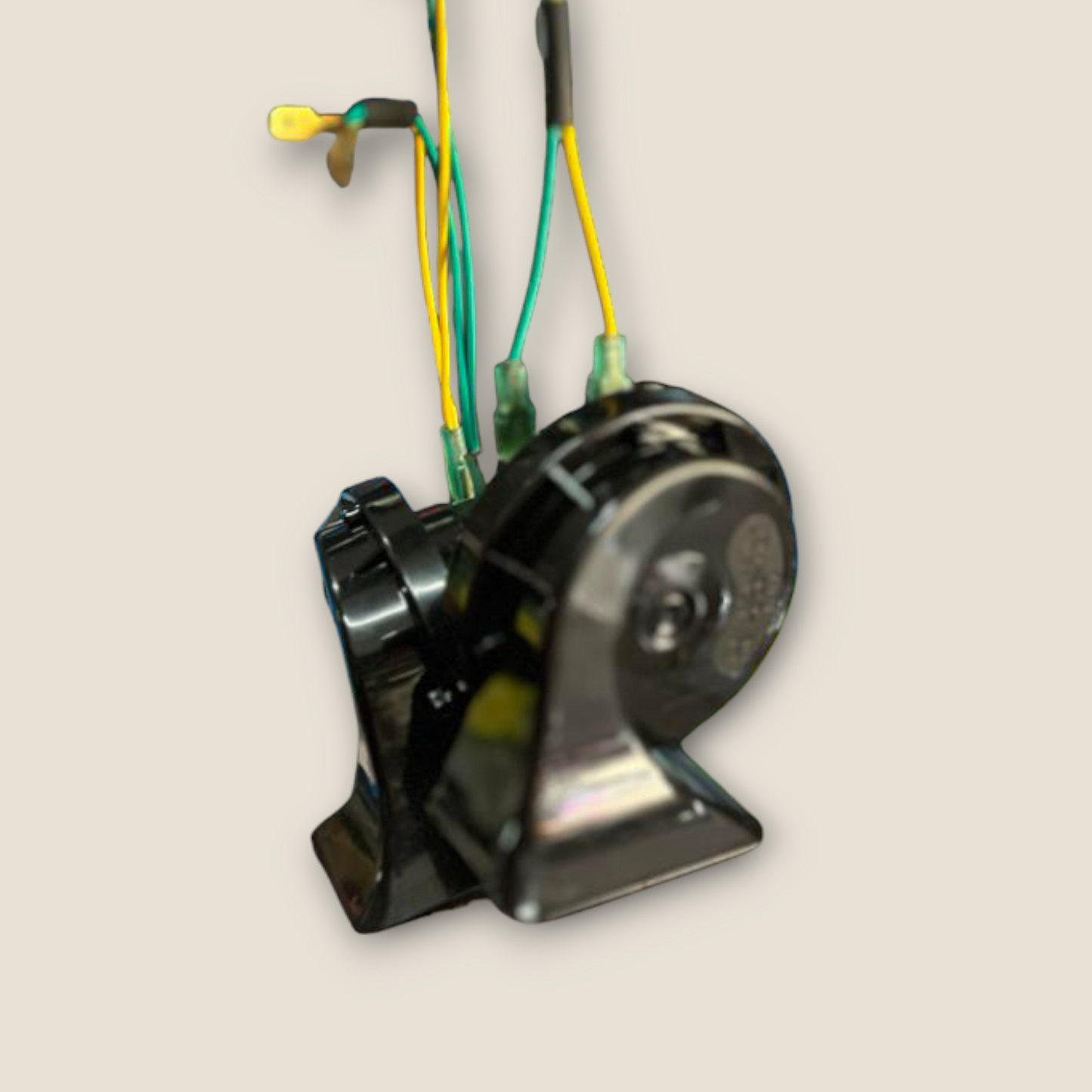 KiKarry Trumpet Horn 12v (Pack of 2) with Free Wiring and 6-month full replacement guarantee