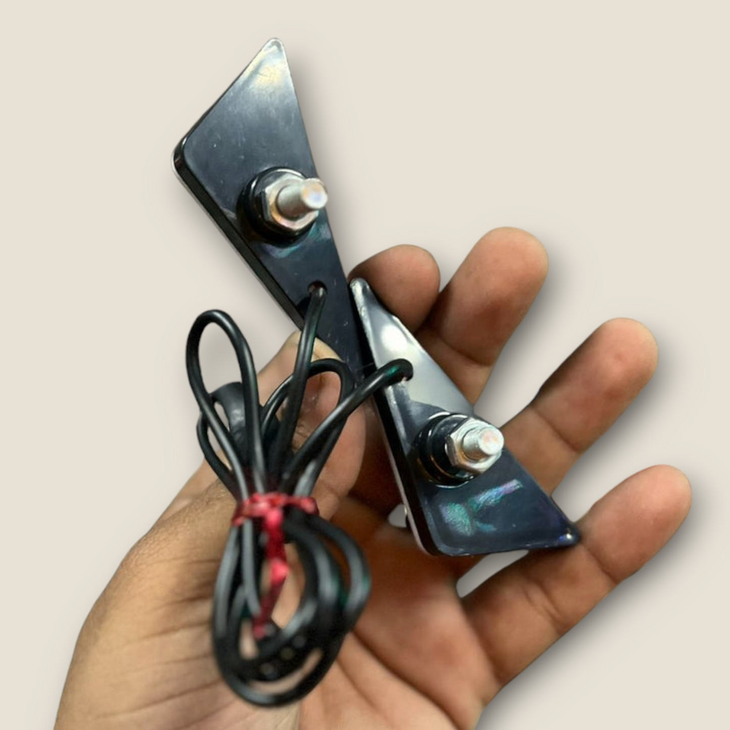 Universal Heavy Quality Monster Eyes Bike Forehead LED Indicator 2 pcs for bikes