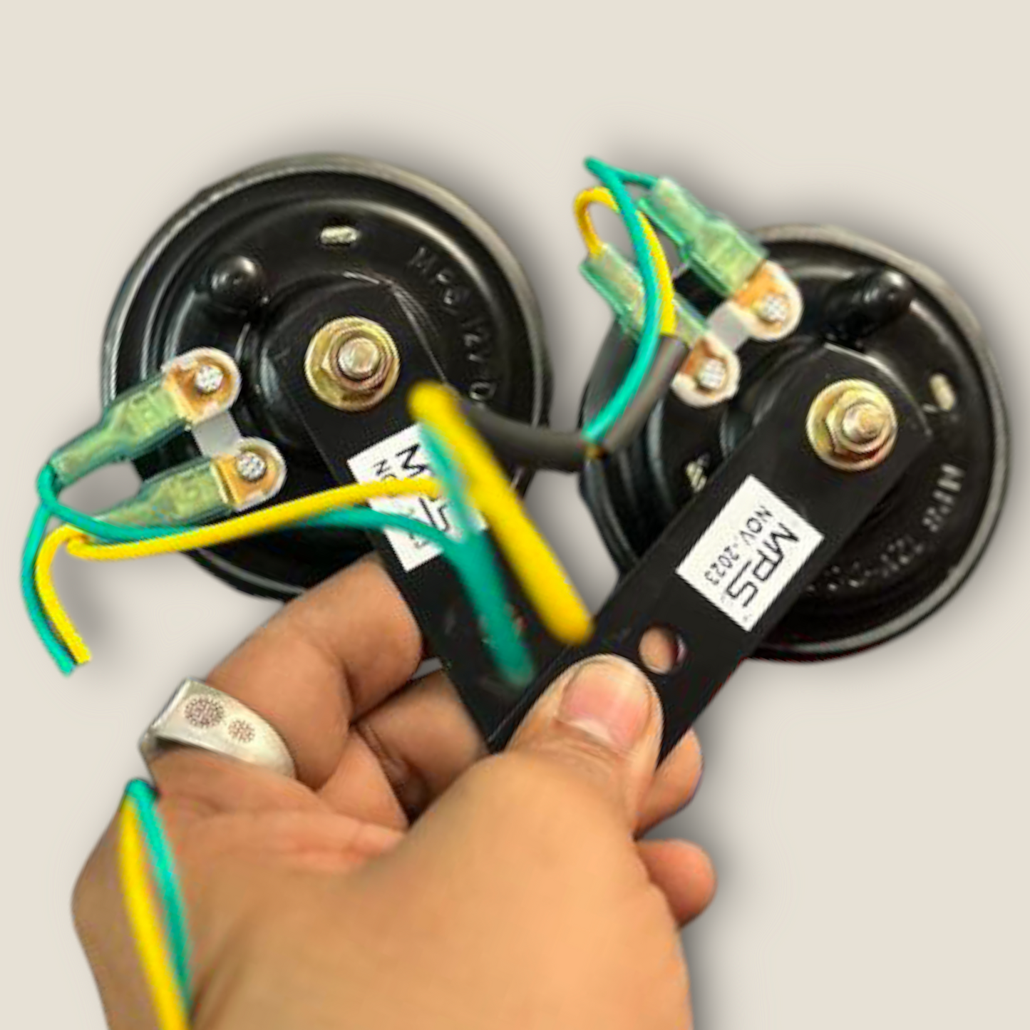 MPS Origiinal Pulsar - Apache Horn with free wire inside (Pack of 2)