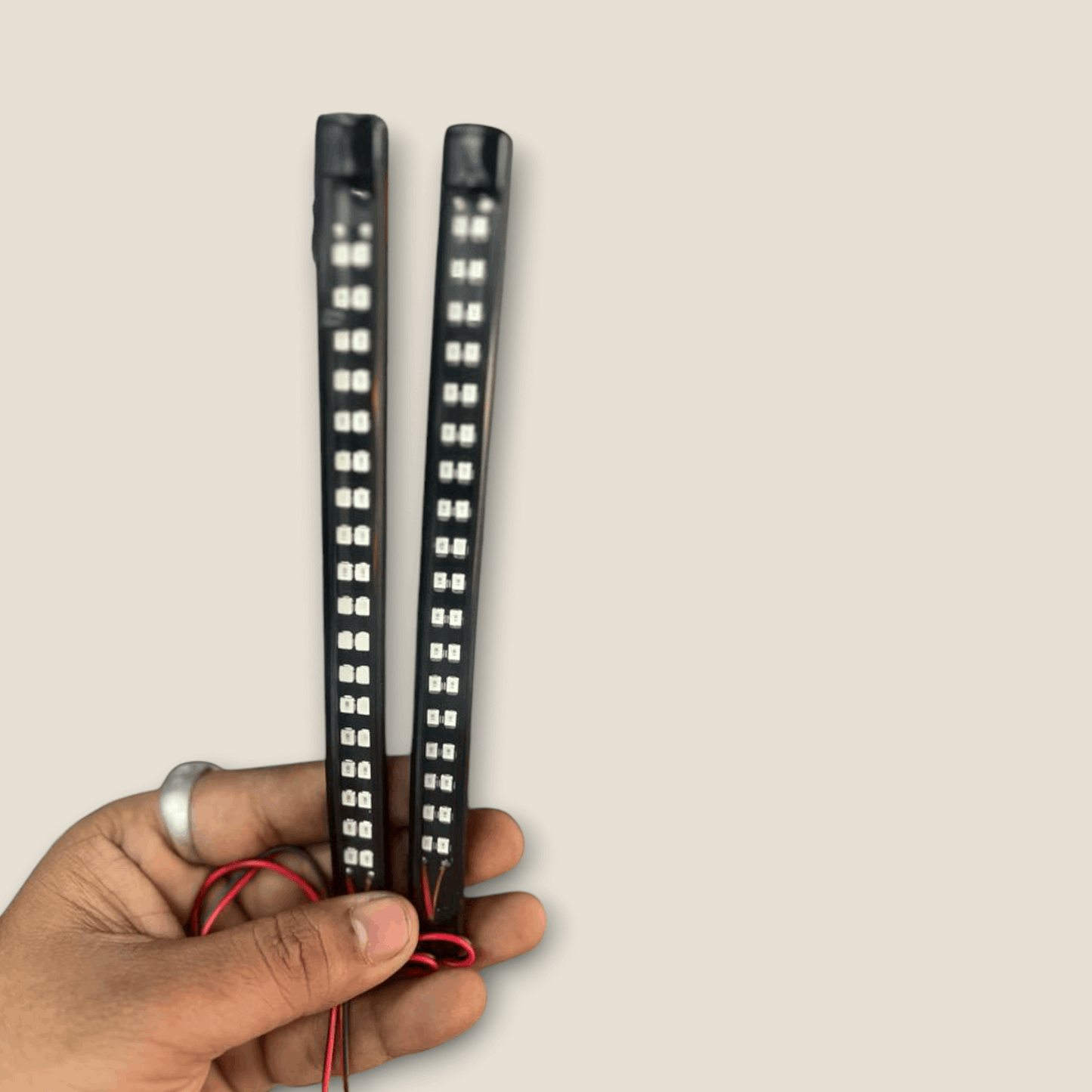 8 Mode Red and Blue 2x Universal LED Strip Lights