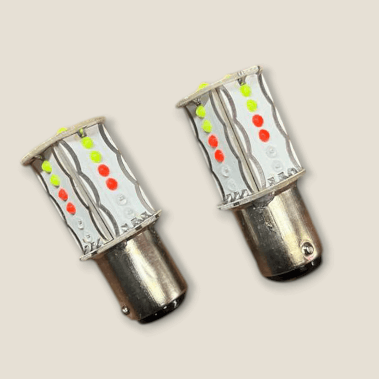 RGB Motorcycle Strobe LED Brake Tail Light (Pack of 2)