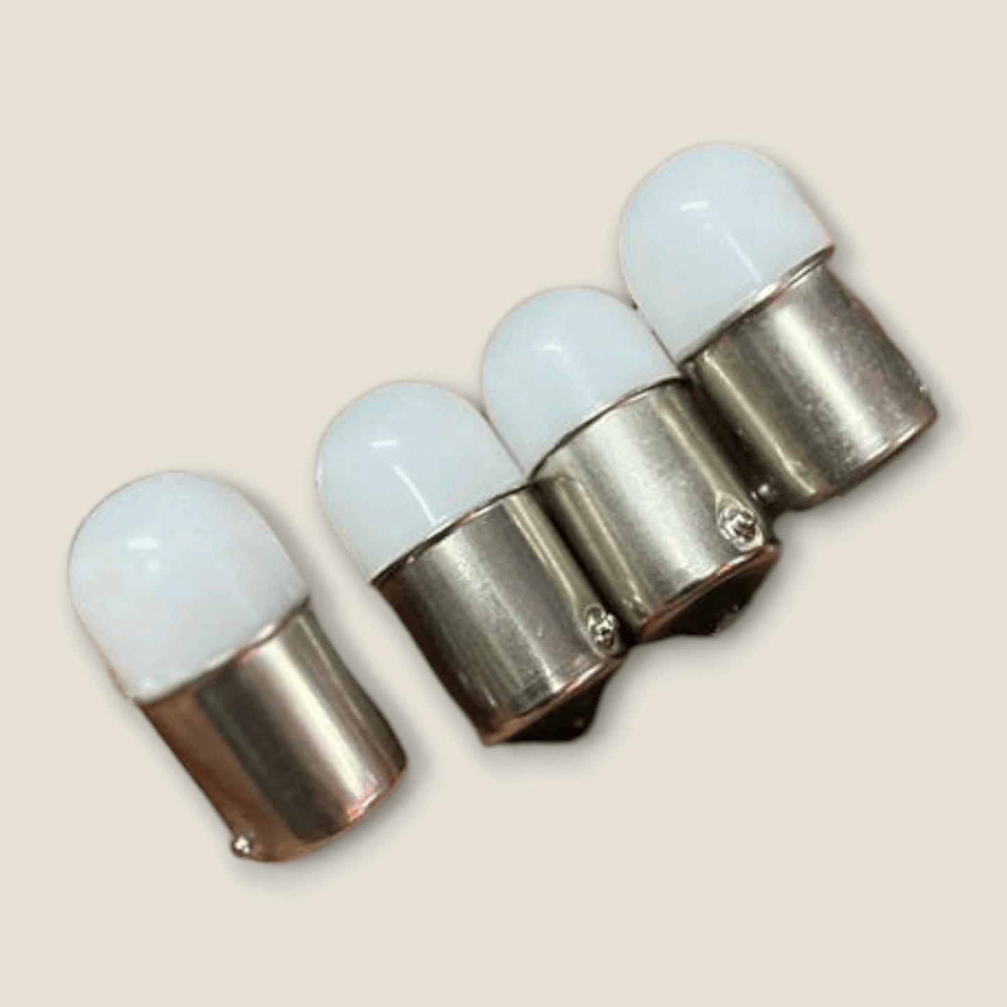 Bike Front and Rear RGB Indicator Bulb Turn Signal Light Set of 4 Pcs- Multicolor