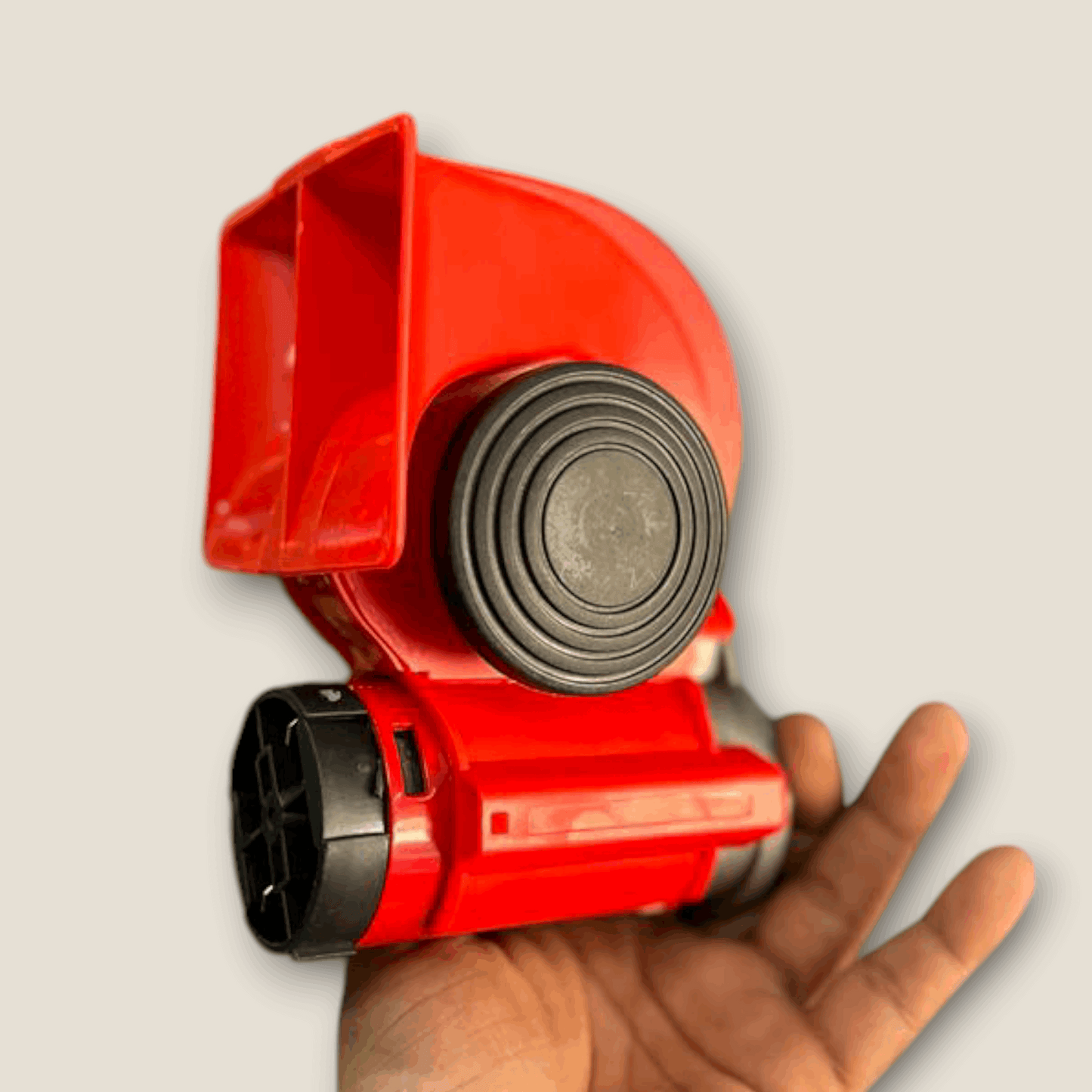2 Pipe Compact Twin Air Pressure Horn (HIGH + LOW) Universal for all types of Vehicles