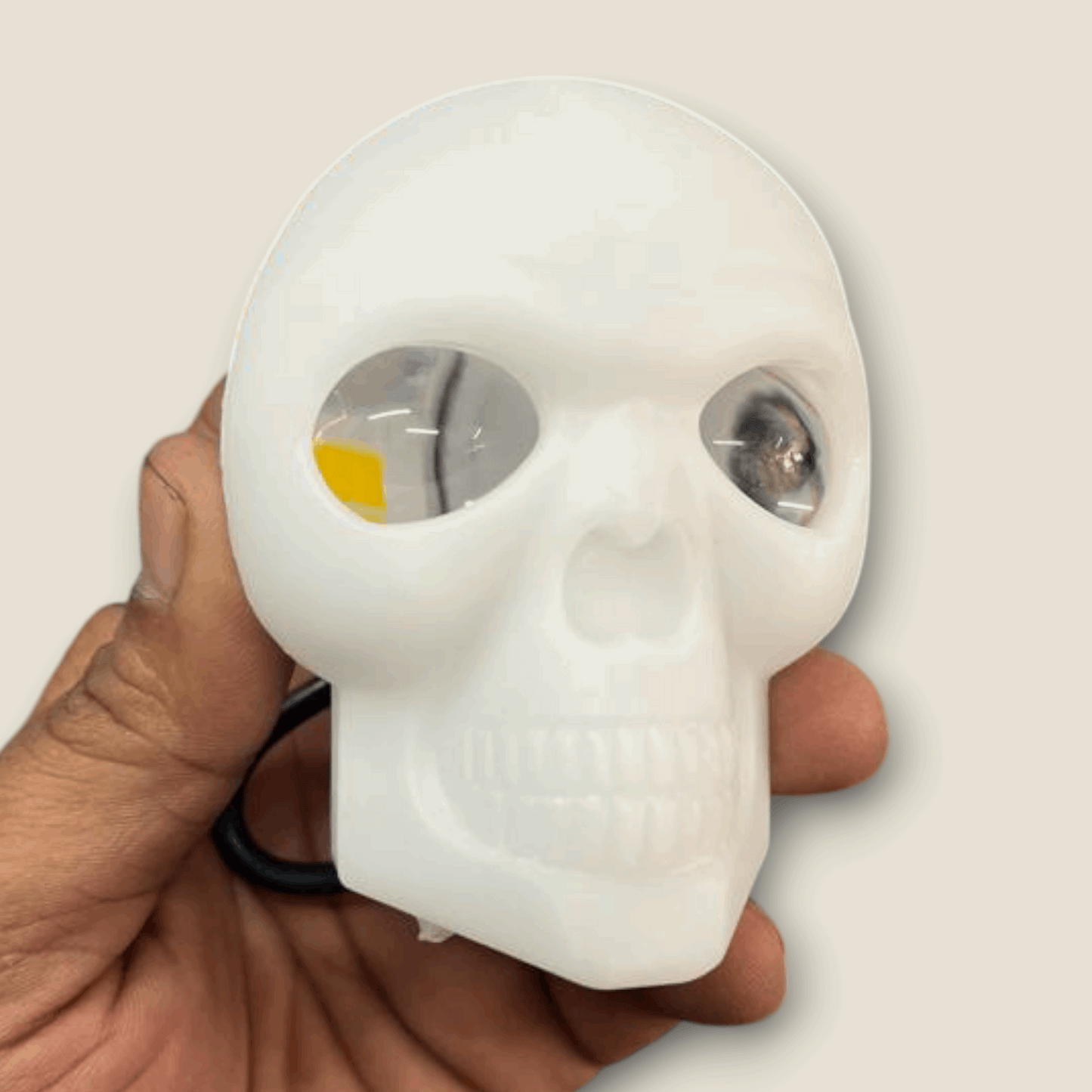 Unique and Fancy 25W White Skull Fog Light with Laser (1 piece)