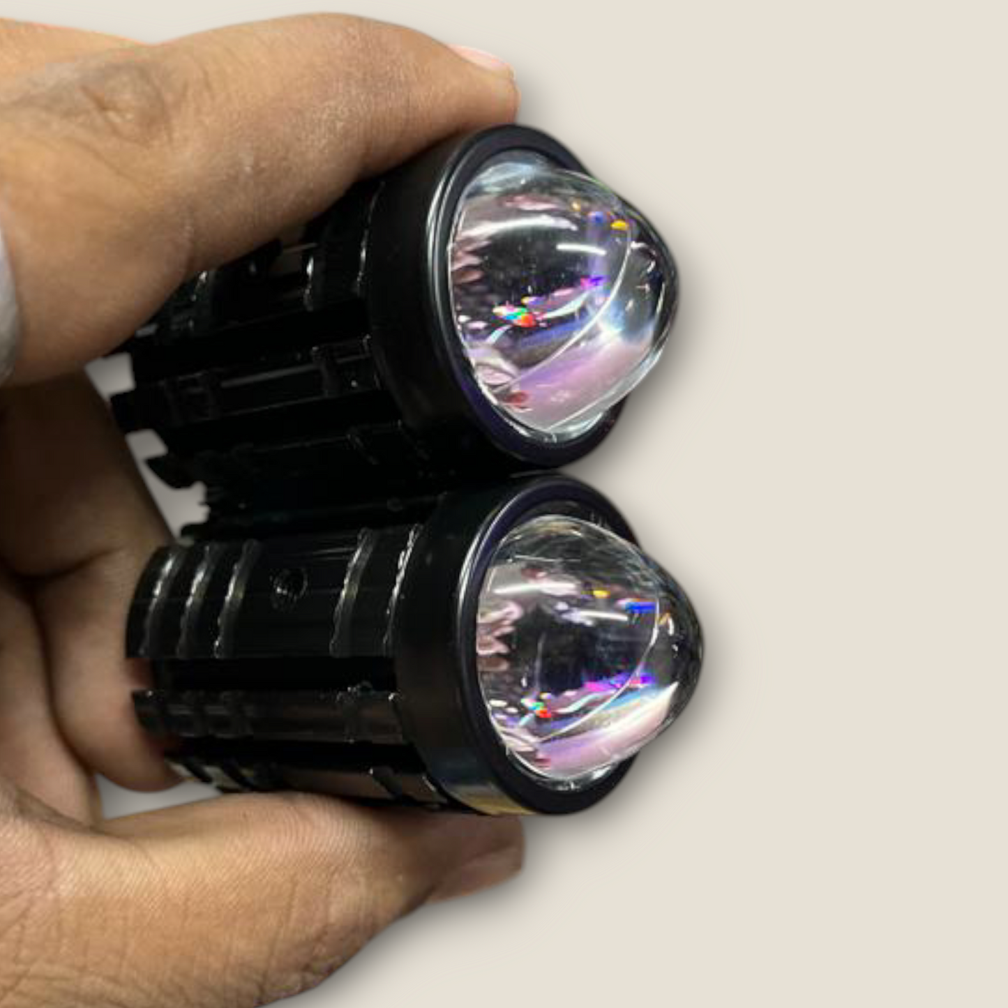 40W HUKP Mini Driving Light High and Low Beam Yellow / White LED Aniti Fog For Cars / Motorcycle