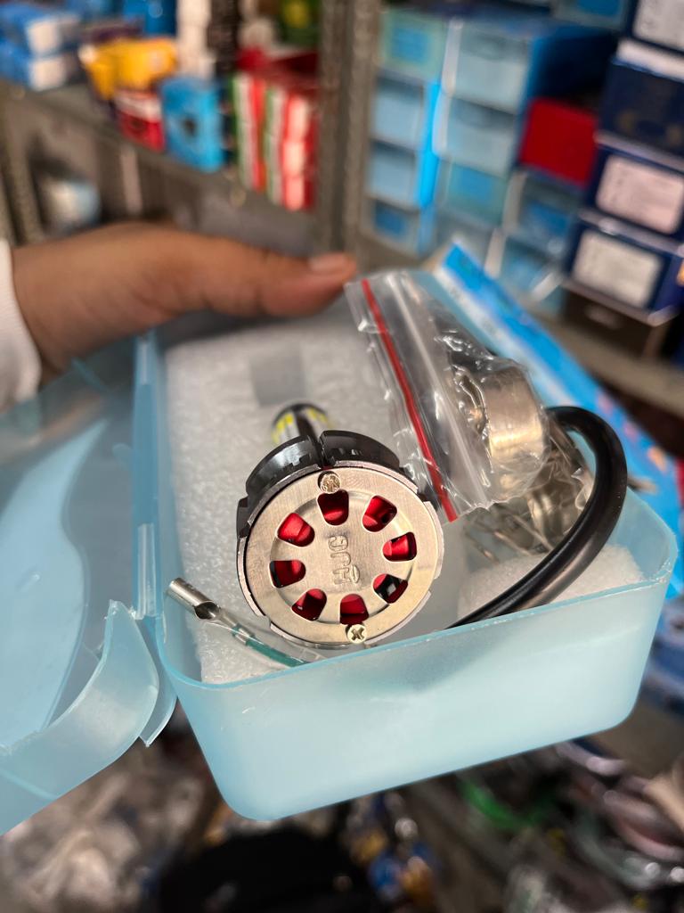 HJG M12 Mini 35w Flashing LED Headlight with 1 Year Warranty