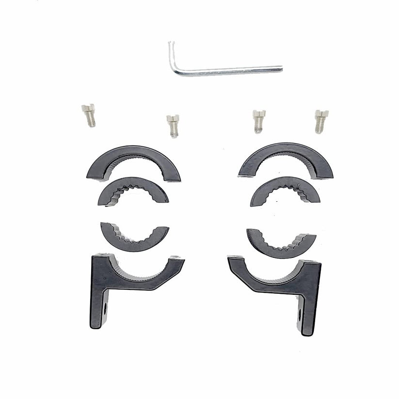 Universal Fog Light Clamp for Bike Headlight Mount (Set of 2)