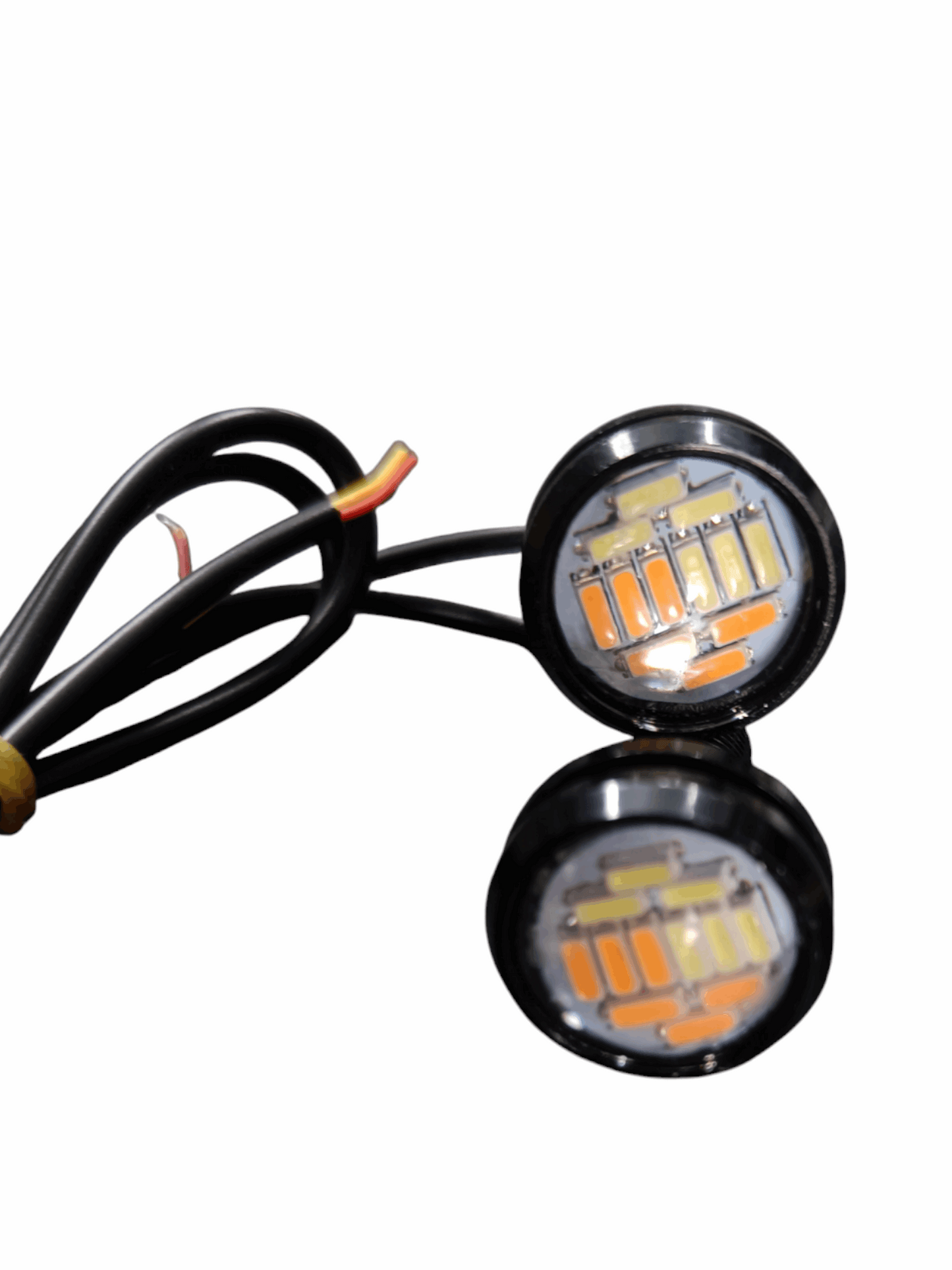 Dual Color Led Eagle Eye Headlight LED Lens