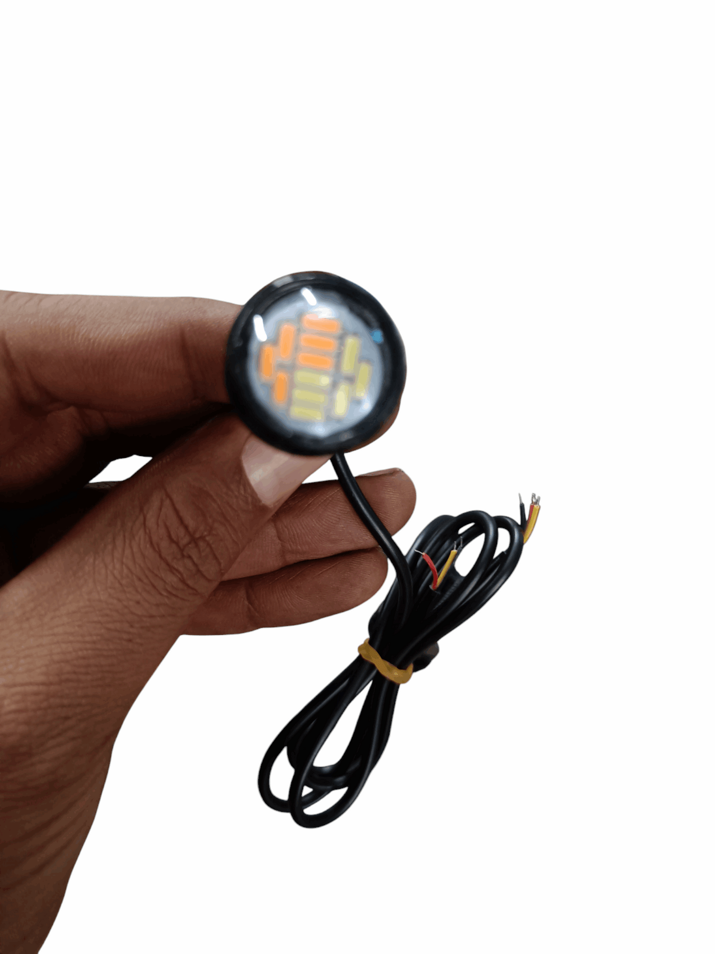 Dual Color Led Eagle Eye Headlight LED Lens