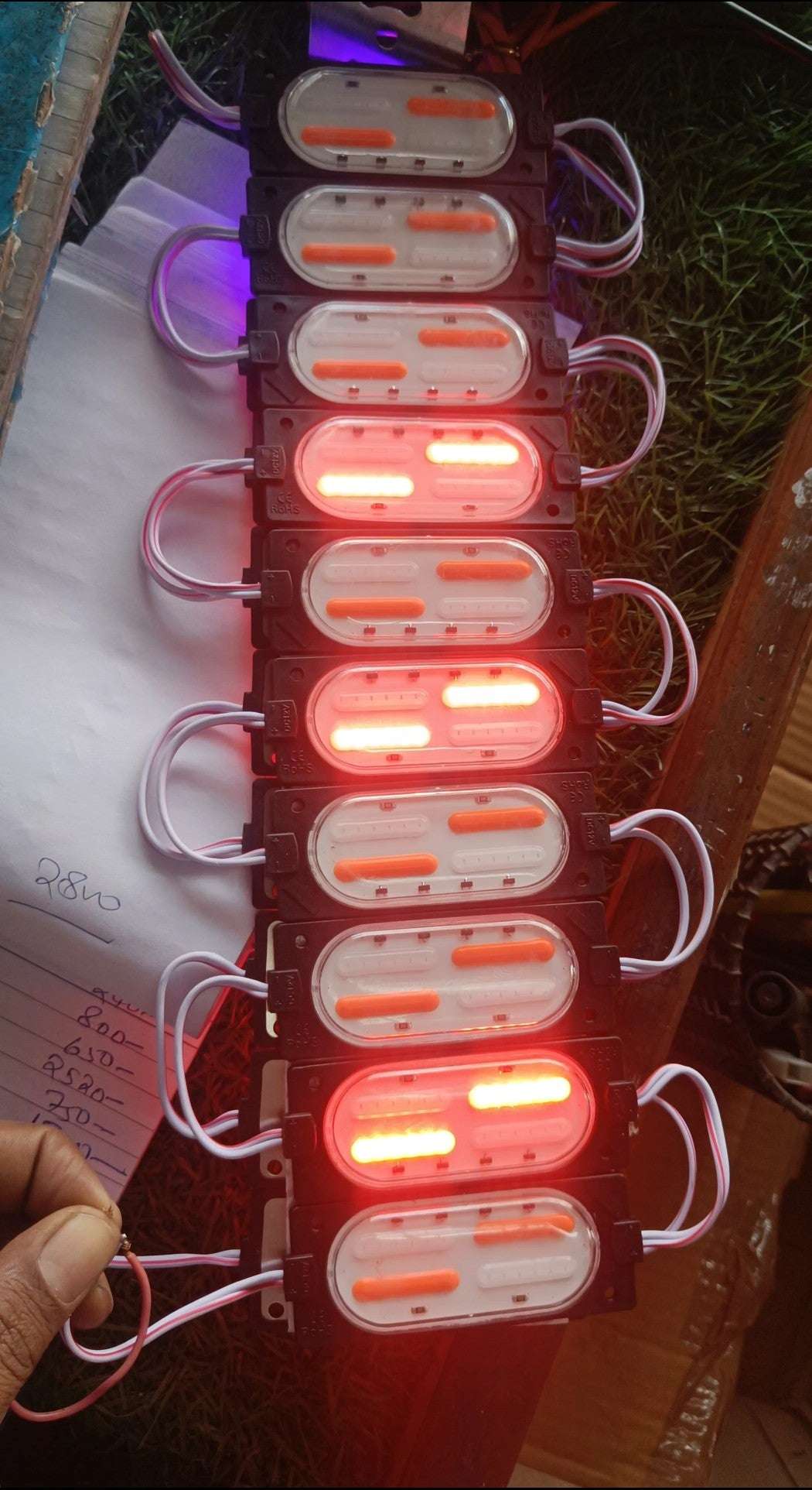 Jai Shree Ram, BOSS, STOP and Running Police Module LED Light