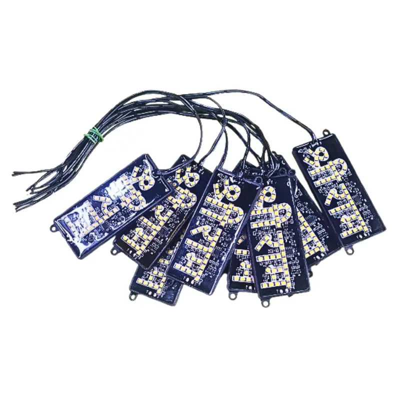 Jai Shree Ram, BOSS, STOP and Running Police Module LED Light