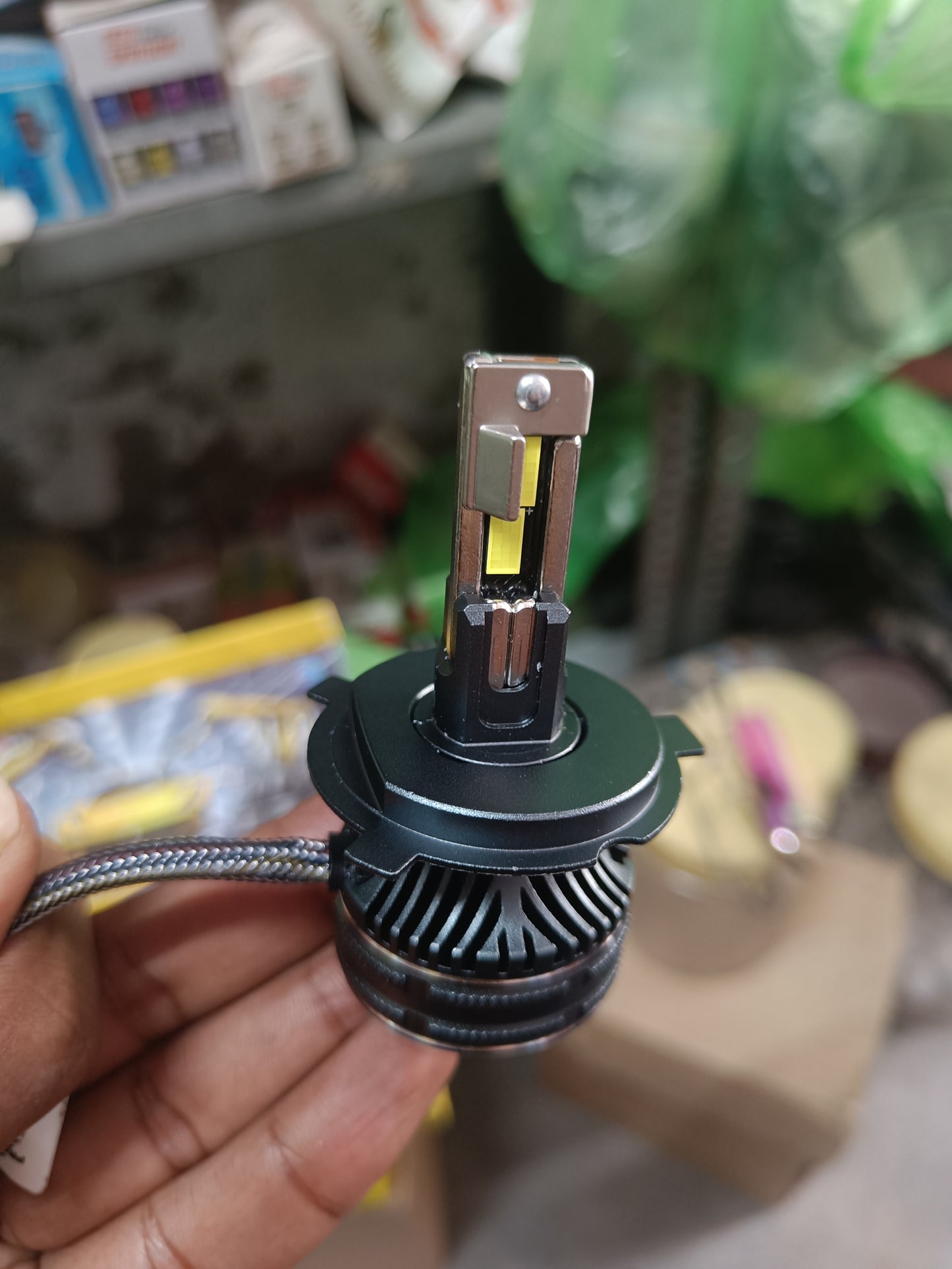 Pro Biker 260W 6 Copper Tubes Led Headlight