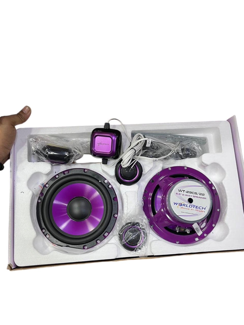 WORLDTECH WT-29CS/19 6.5'' Component 2-Way Speaker Series