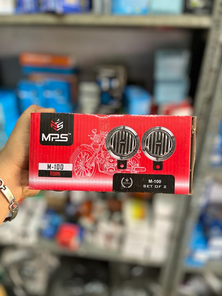 MPS Vibrosonic Silver Grill Horns (pack of 2) free wiring