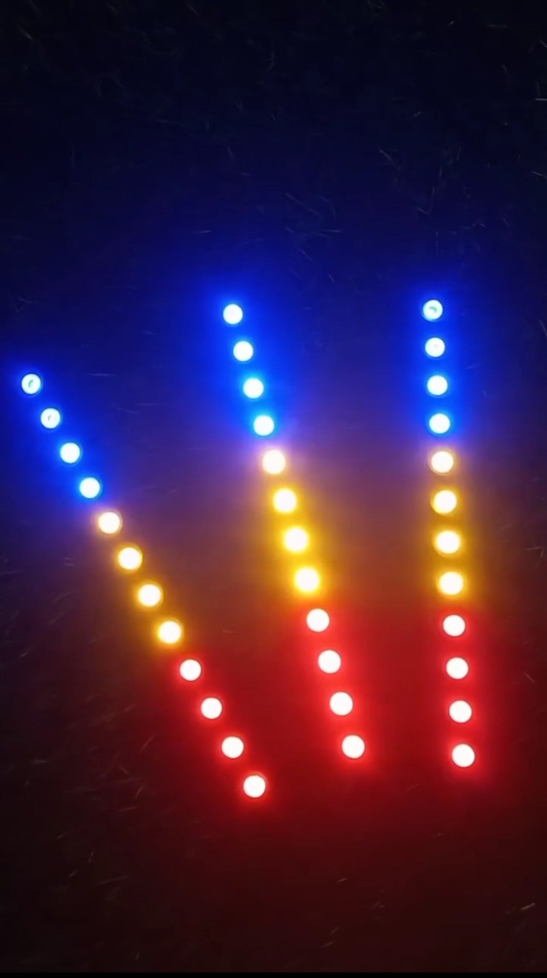 12 Led PCR Strip Light with Corded Electric Wire