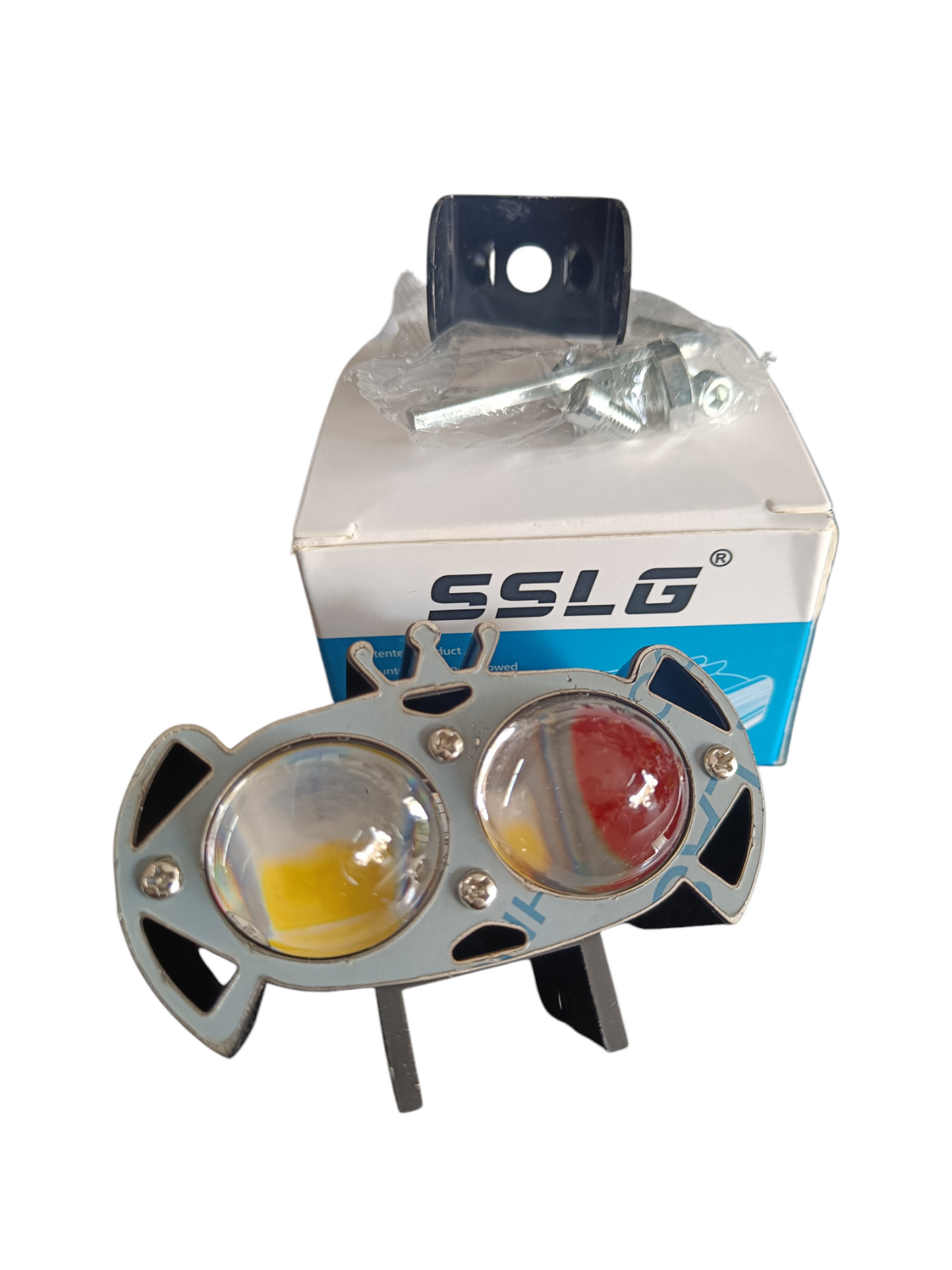SSLG J37 32W FOG LIGHT| Dual Colour Mode with Flashing Mode| Red Devil Eye Mode ( 2 Pcs)