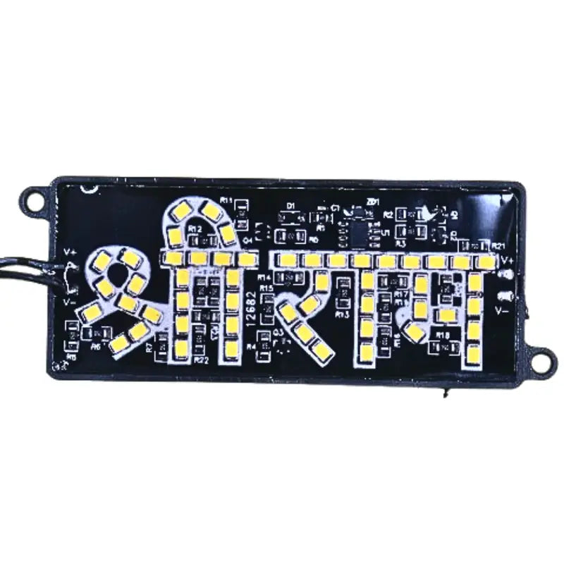 Jai Shree Ram, BOSS, STOP and Running Police Module LED Light