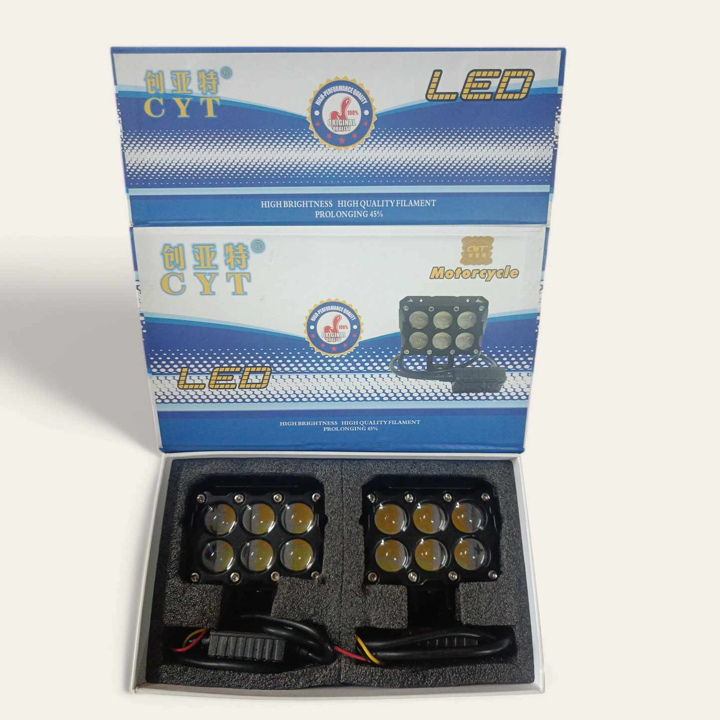 CYT 160W 6 Lens Projector Fog Light