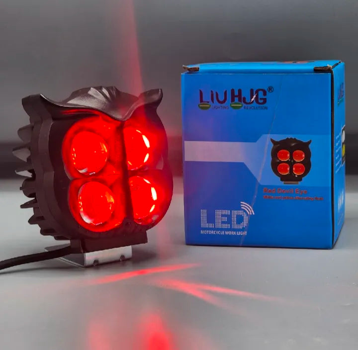 HJG 40W 4 Lens LED Owl Led Fog Lights ( Pack of 2 )