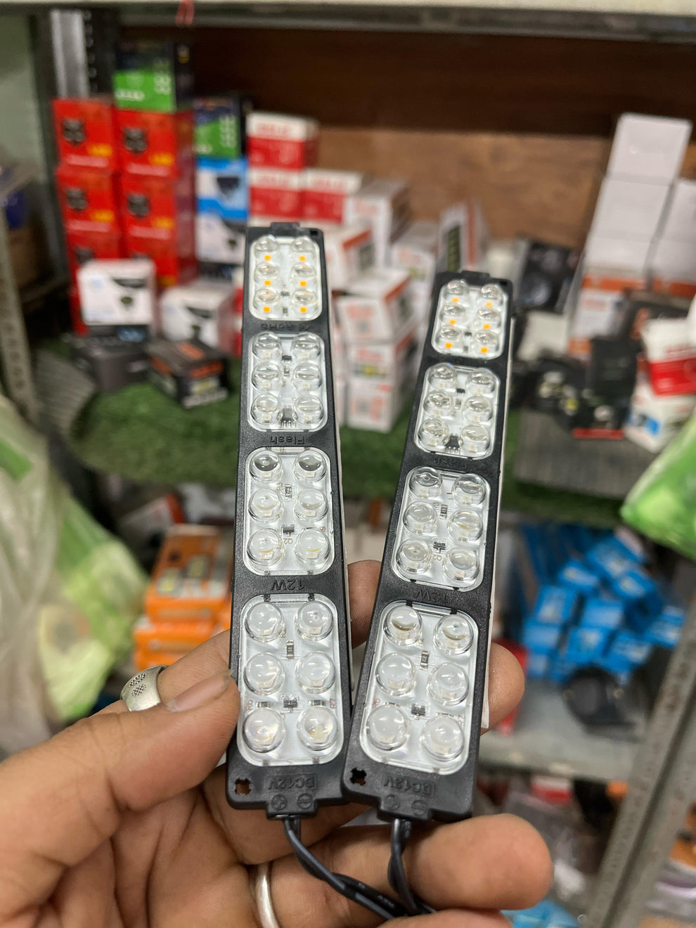 4 Colour RGB Hazard Light (2 Pcs)