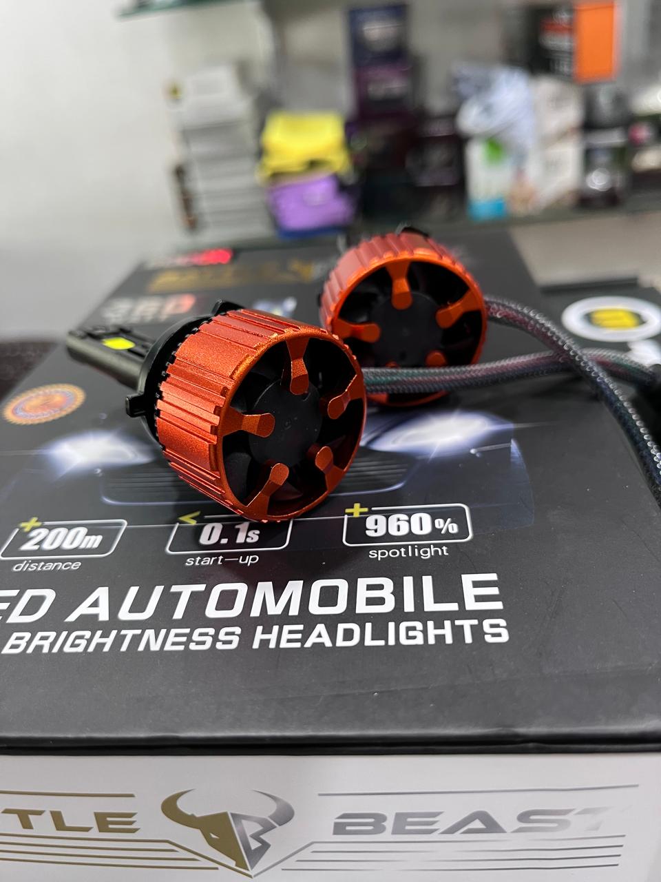 360W Battle Beast Headlight with 2 Year Replacement Warranty