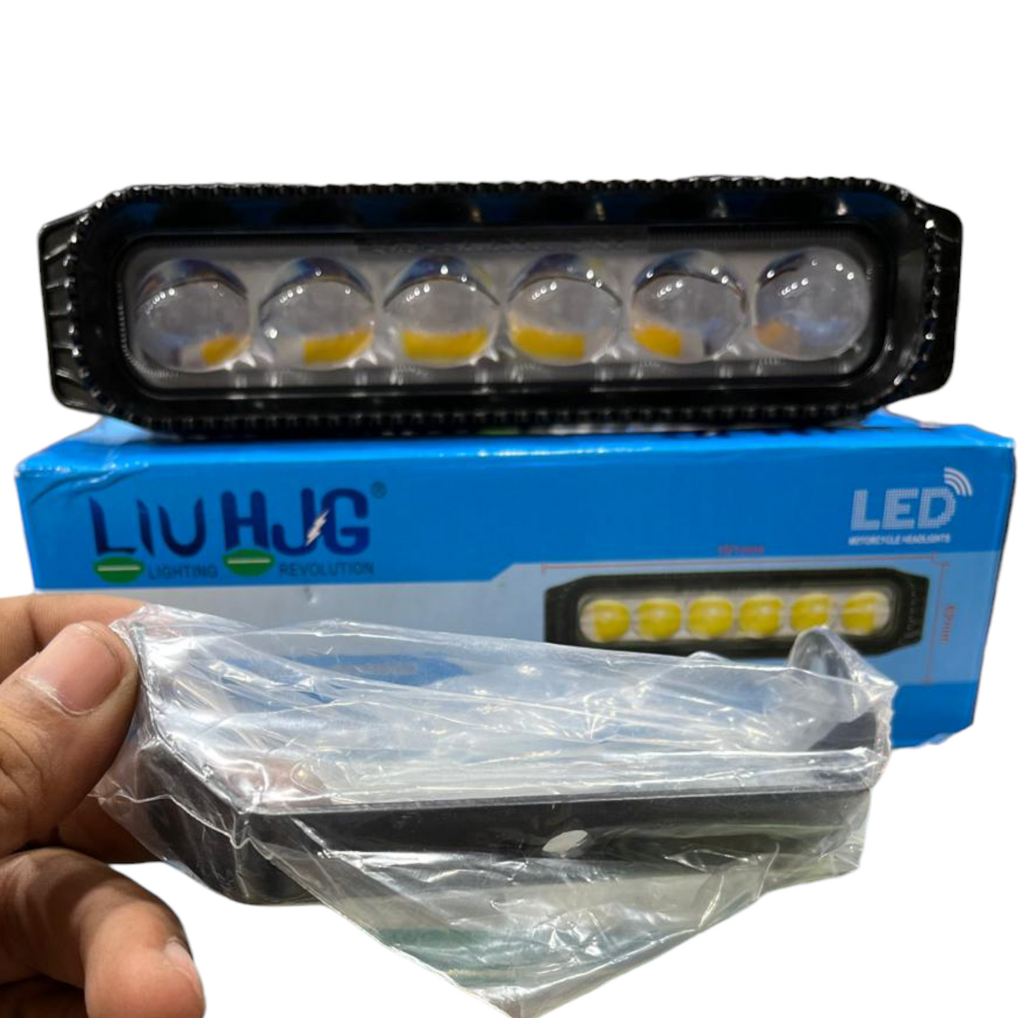 HJG 50W LED Bar Light – 1 Pc Powerful Off-Road Light