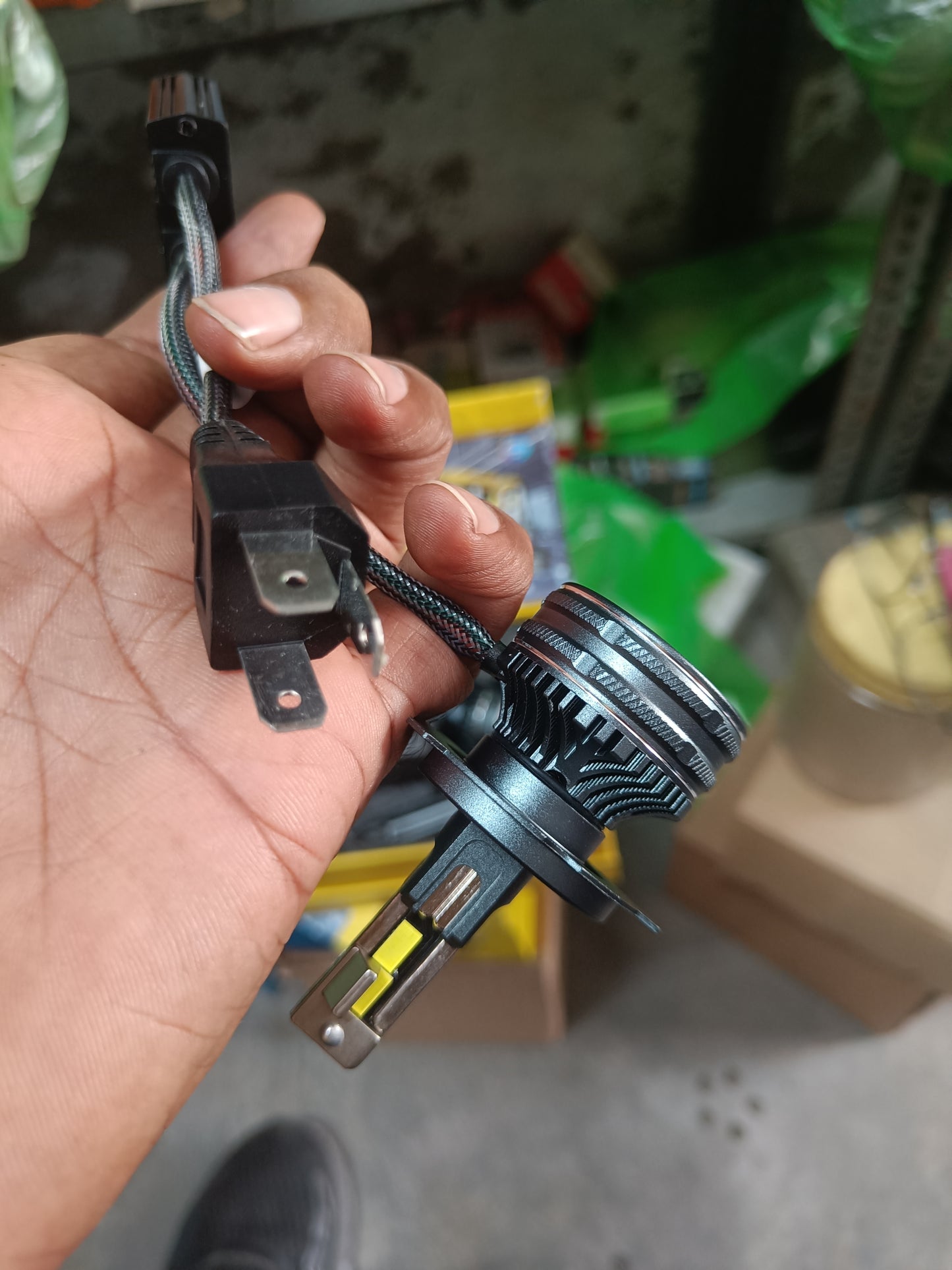 Pro Biker 260W 6 Copper Tubes Led Headlight