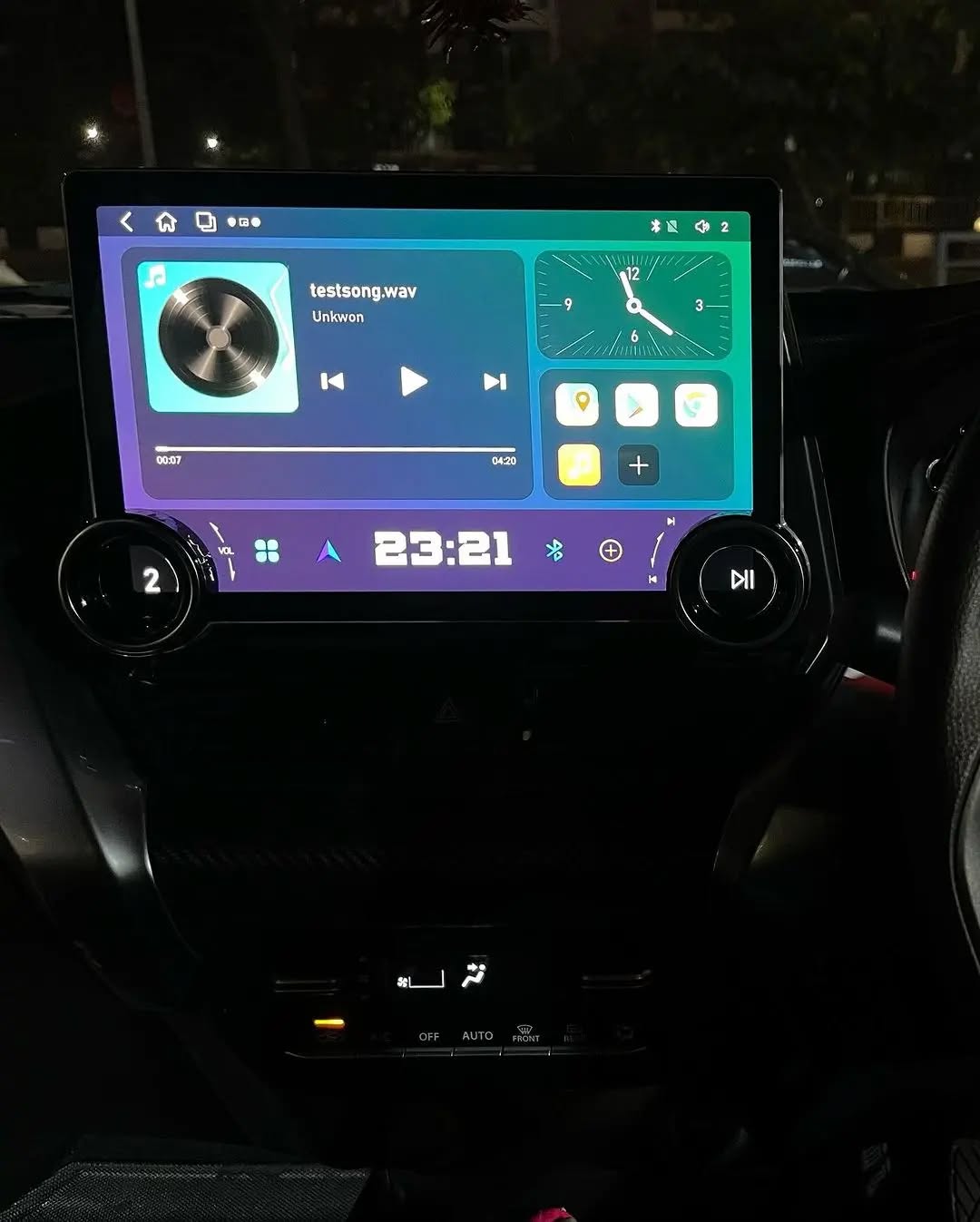 Gemstone 10.1" 2K QLED Android Car System 4GB RAM, 64GB Storage, Apple CarPlay