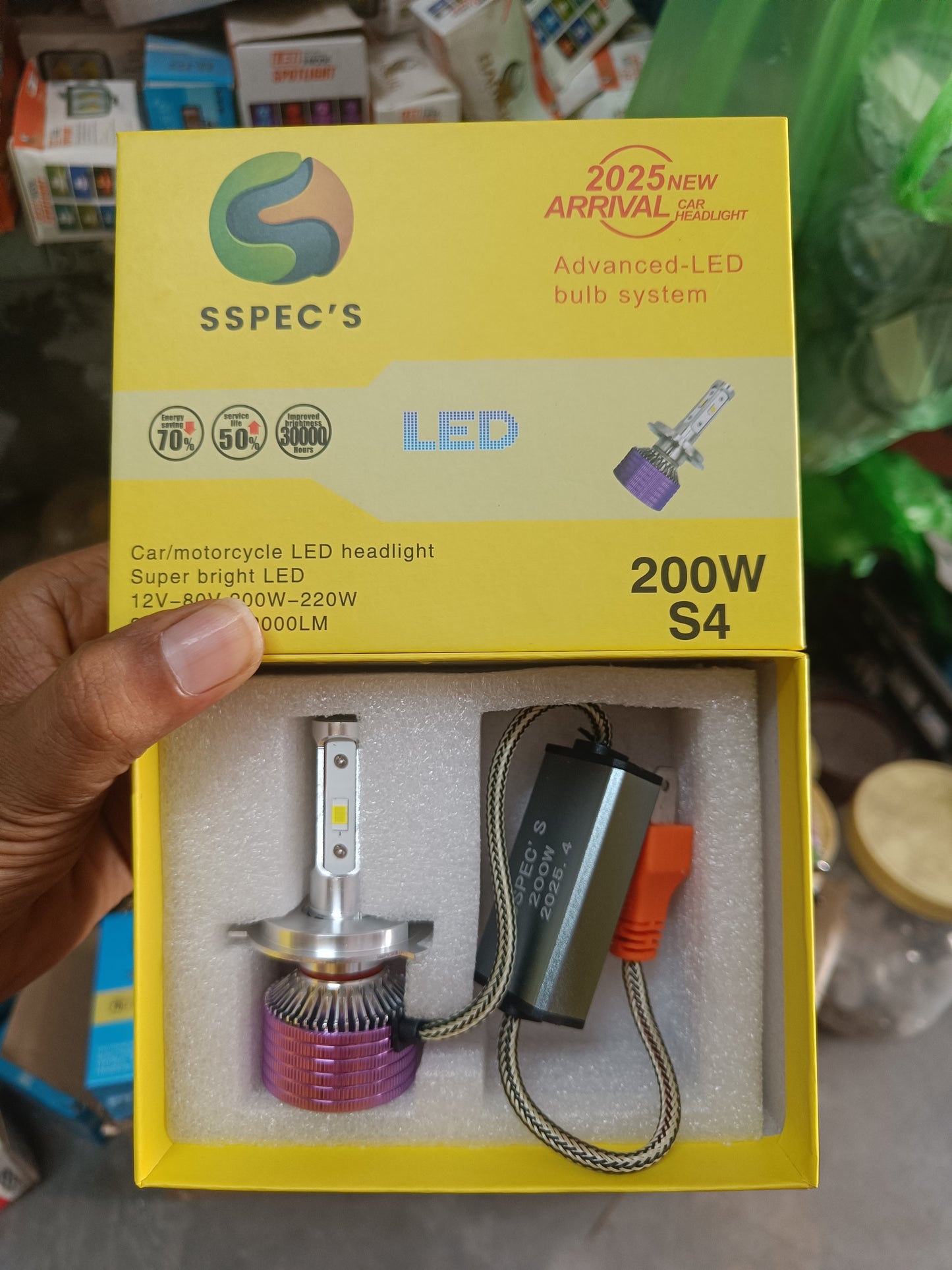 SSPEC S4 200W Led Headlight