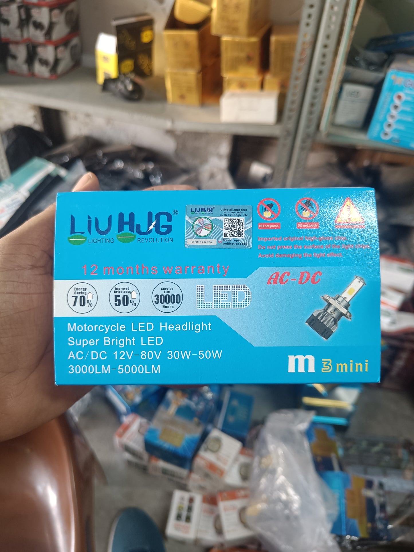 HJG M3 Mini 80W Led Headlight