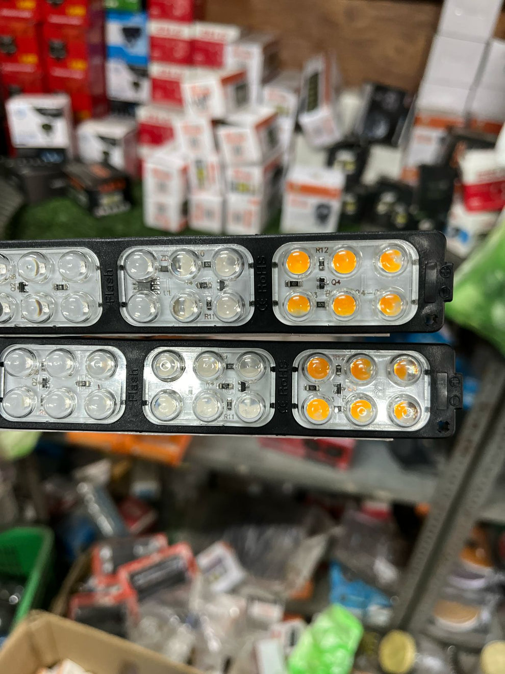 4 Colour RGB Hazard Light (2 Pcs)