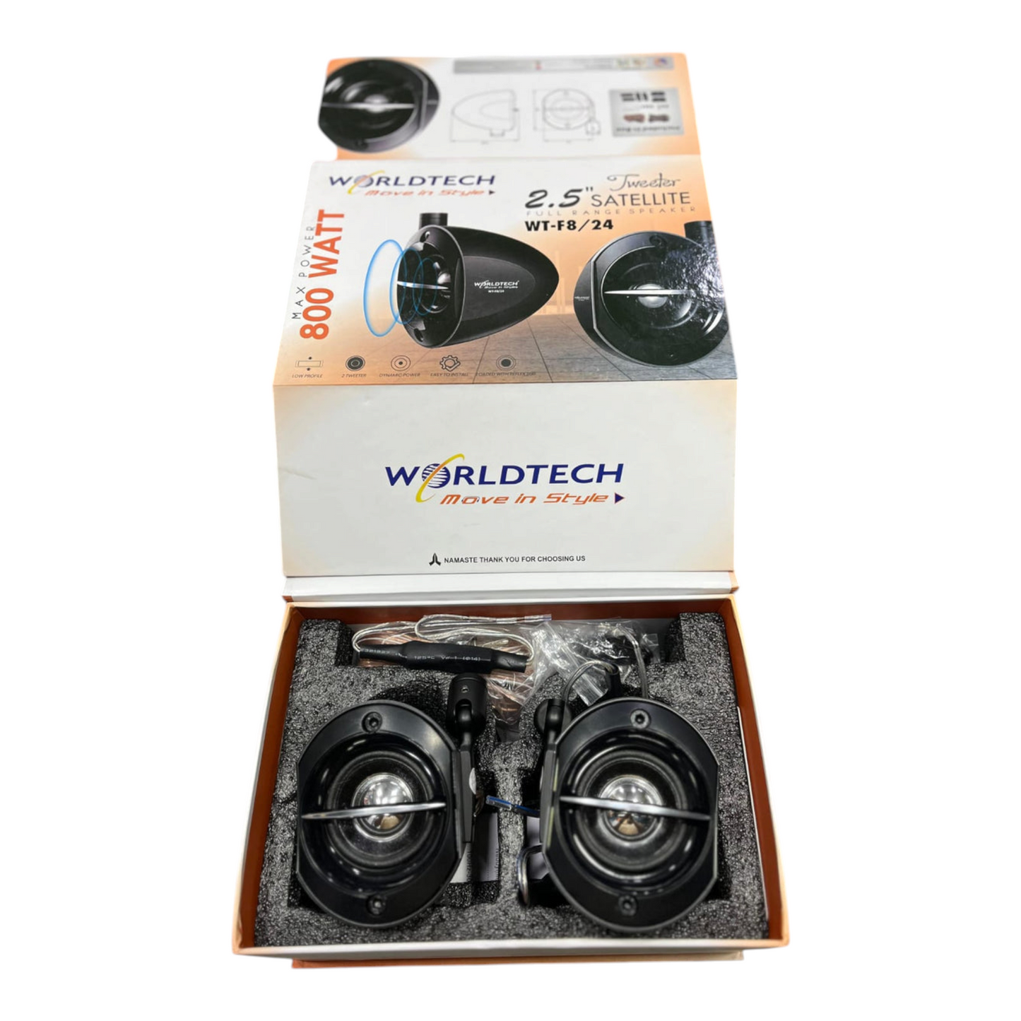 WorldTech Satellite 800W Speaker