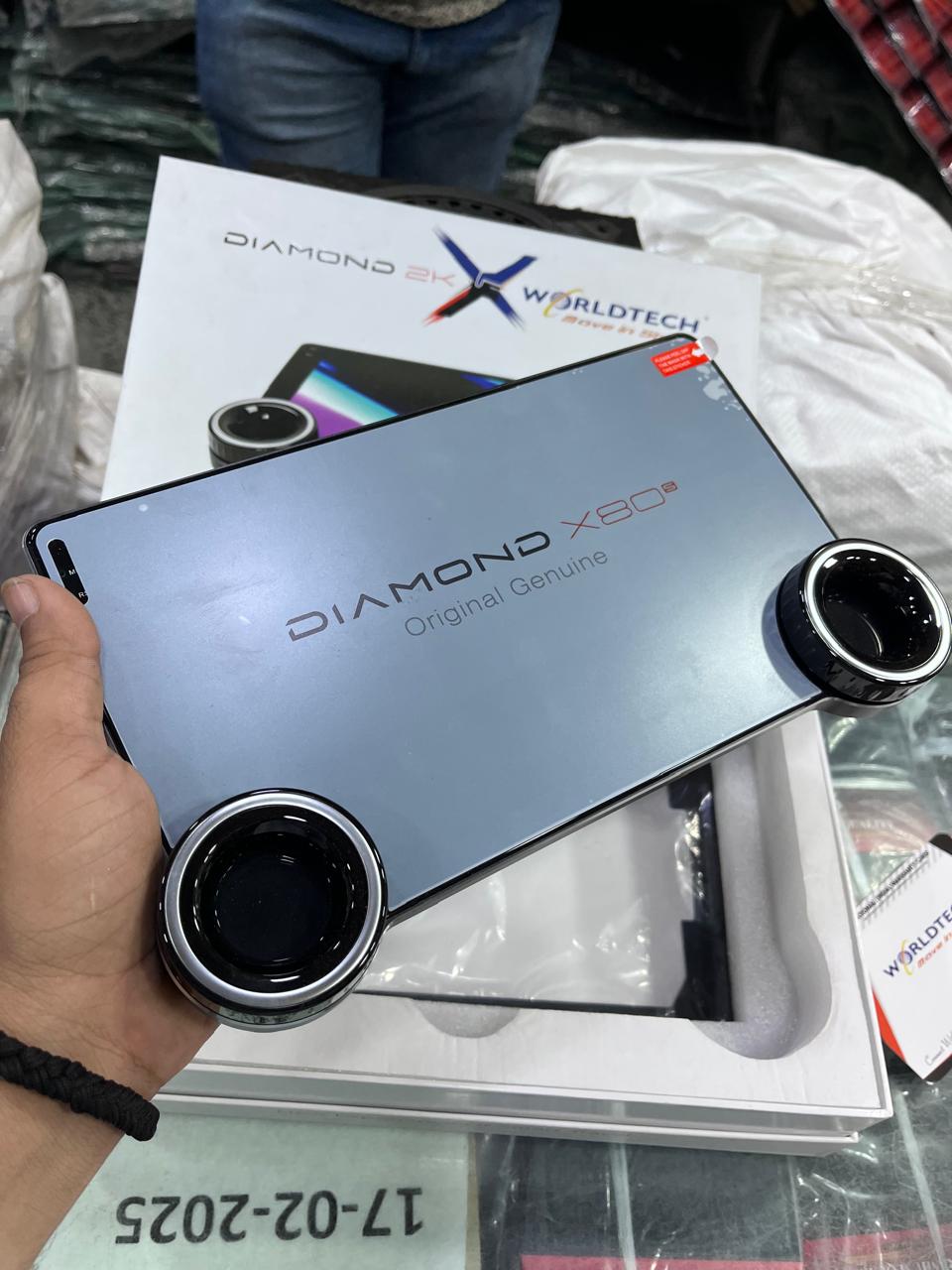WorldTech Diamond 2K Qled Android Player with 2 Year Warranty