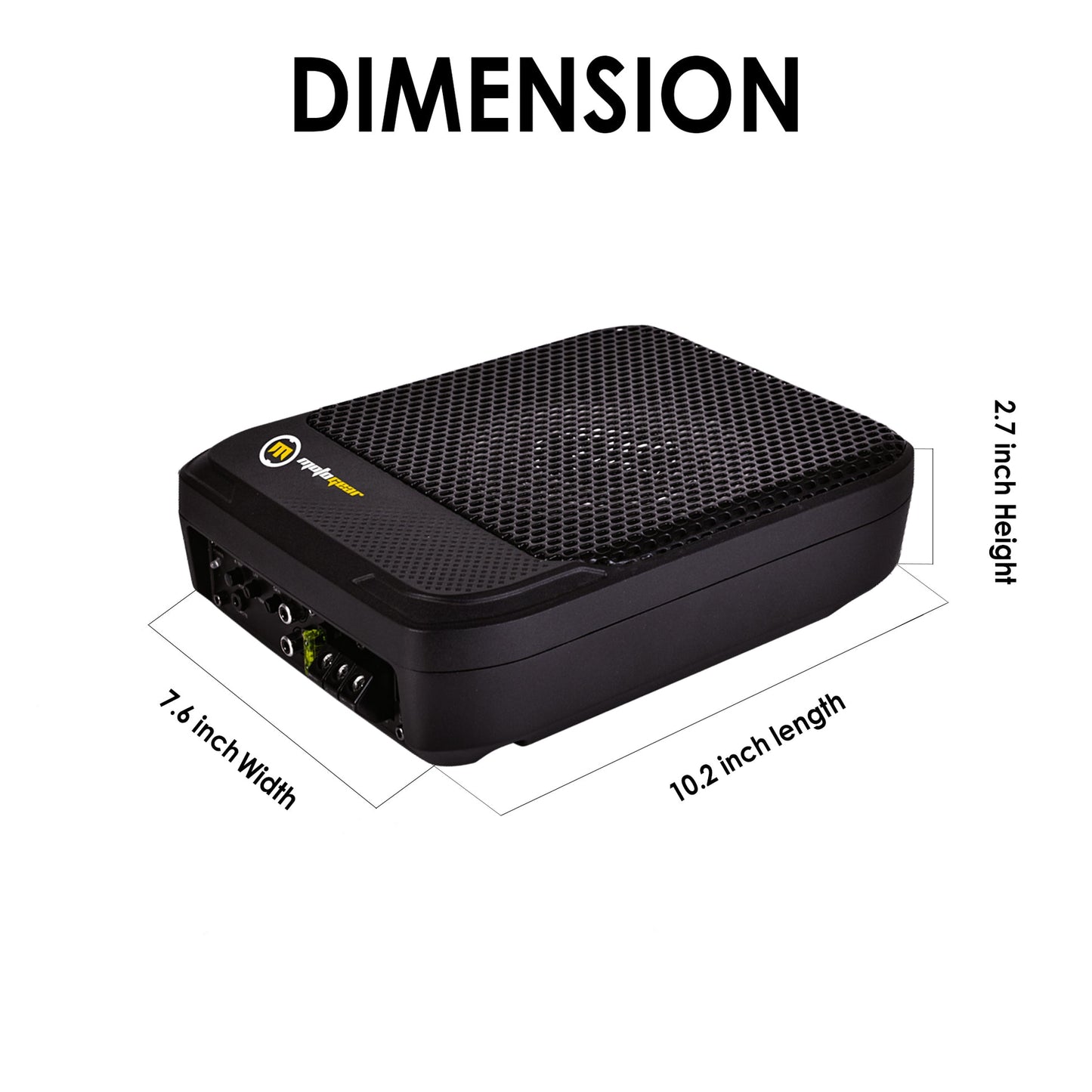 Motogear Understand 7-Inch Woofer – Powerful Bass with 2-Year Guarantee