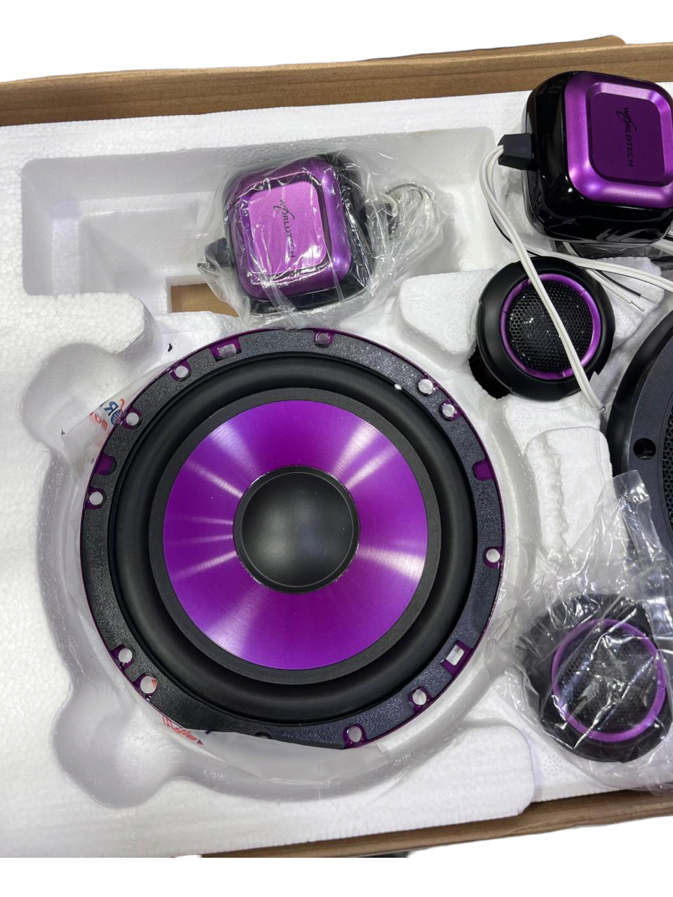 WORLDTECH WT-29CS/19 6.5'' Component 2-Way Speaker Series