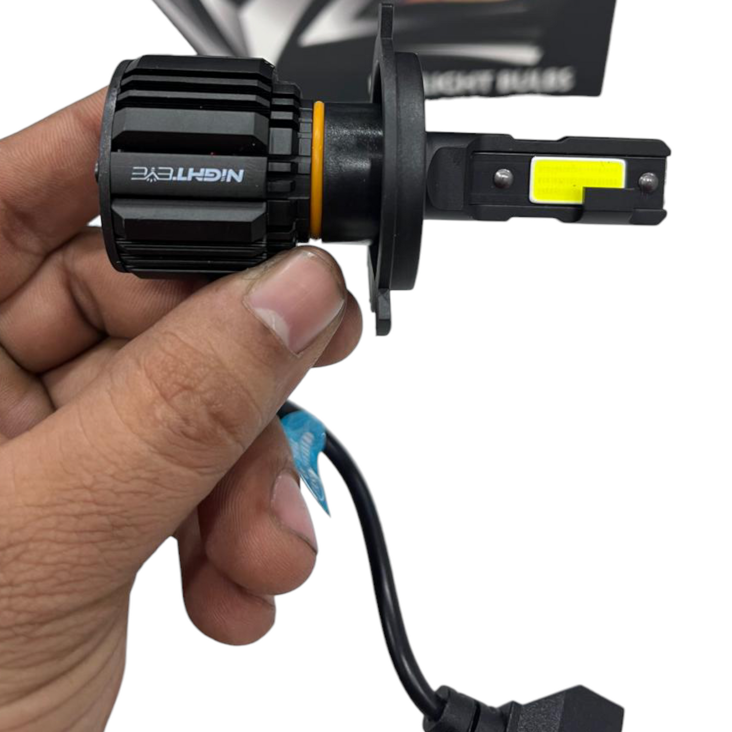 Nighteye 50W LED Headlight (1 Piece) – 6500K Cool White | 3-Year Replacement Guarantee | Original H4 Fit