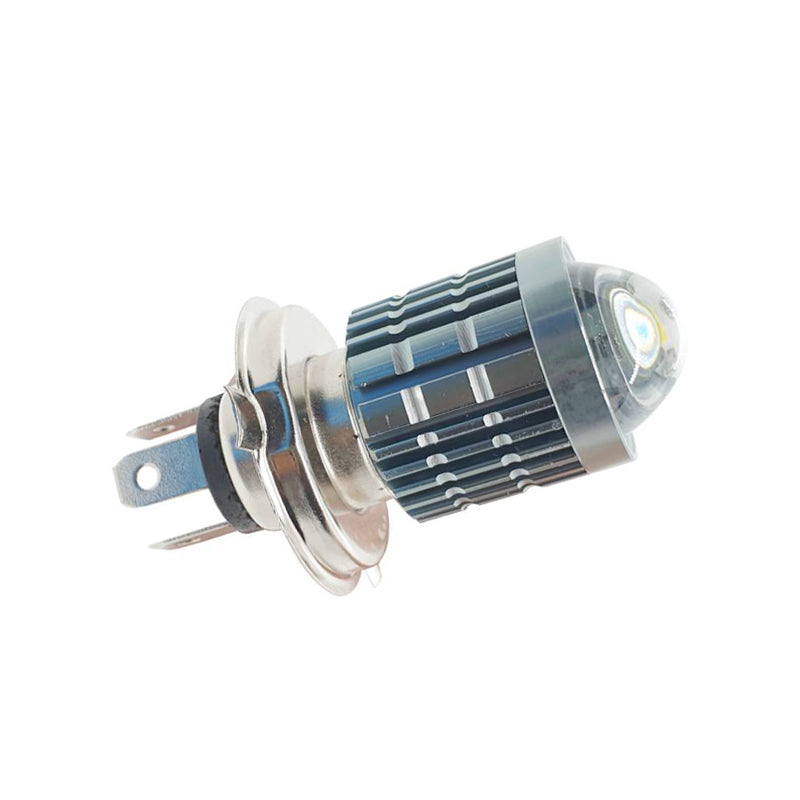 Universal 40W H4 Double Colour Lens LED Headlight With High & Low Beam ( Yellow & White)