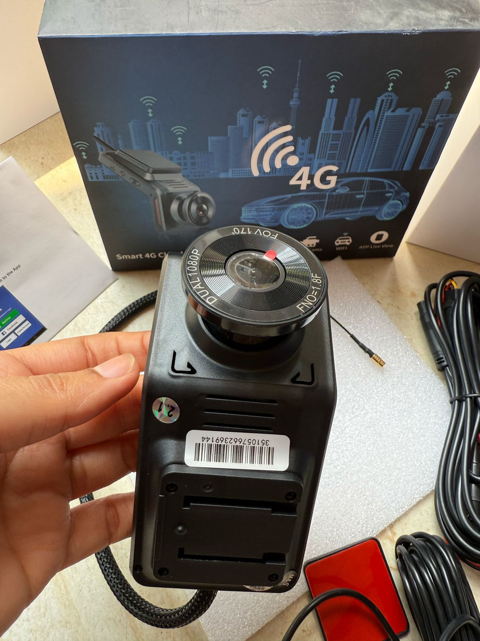 Smart 4G + Wi-Fi Cloud Dash Camera